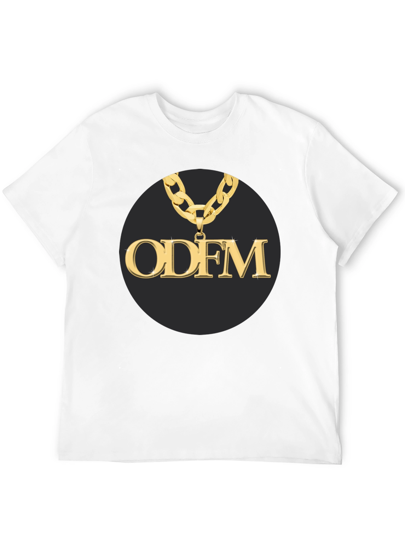 ODFM Gold Chain Black T-Shirt