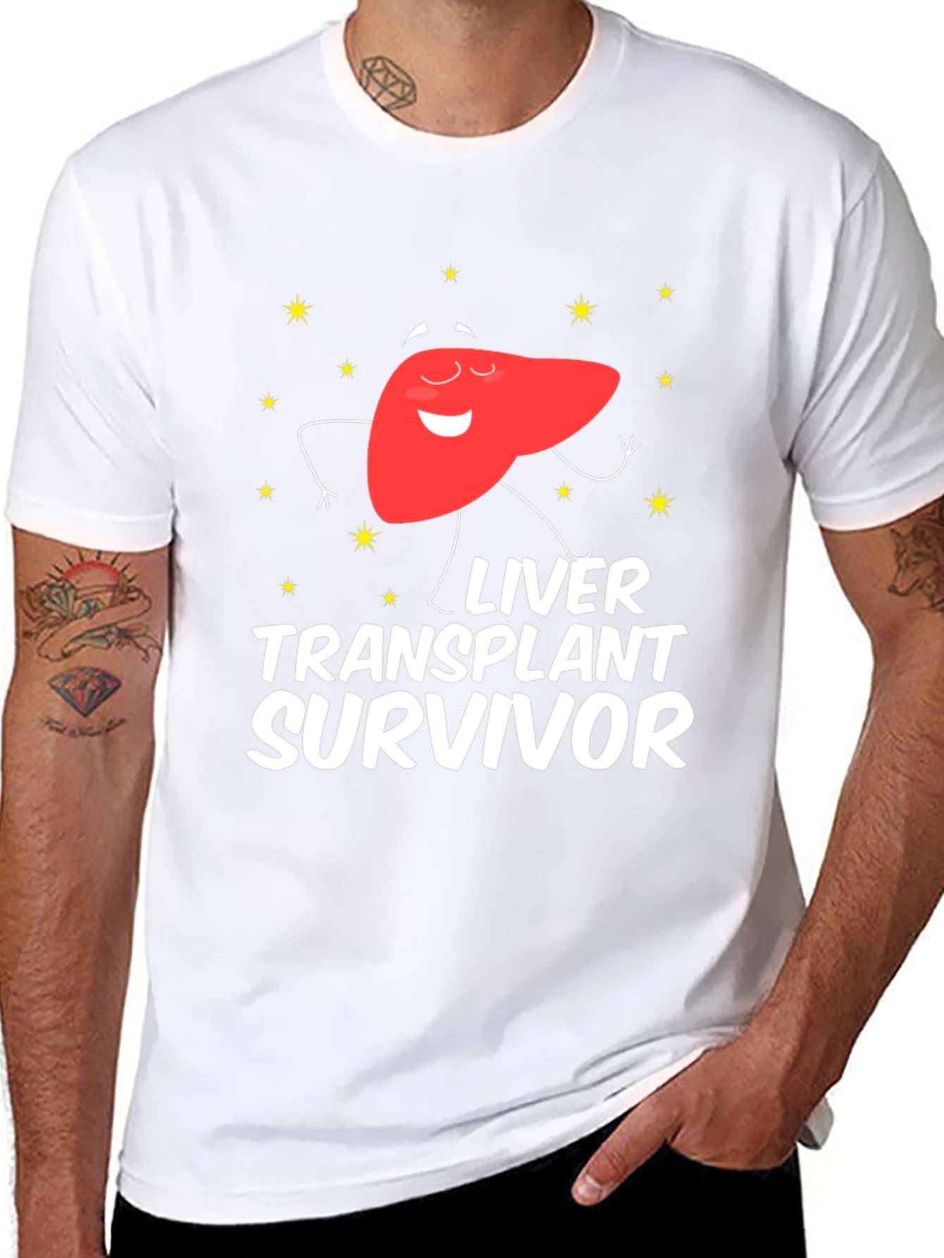 Liver Transplant Survivor Graphic Tee