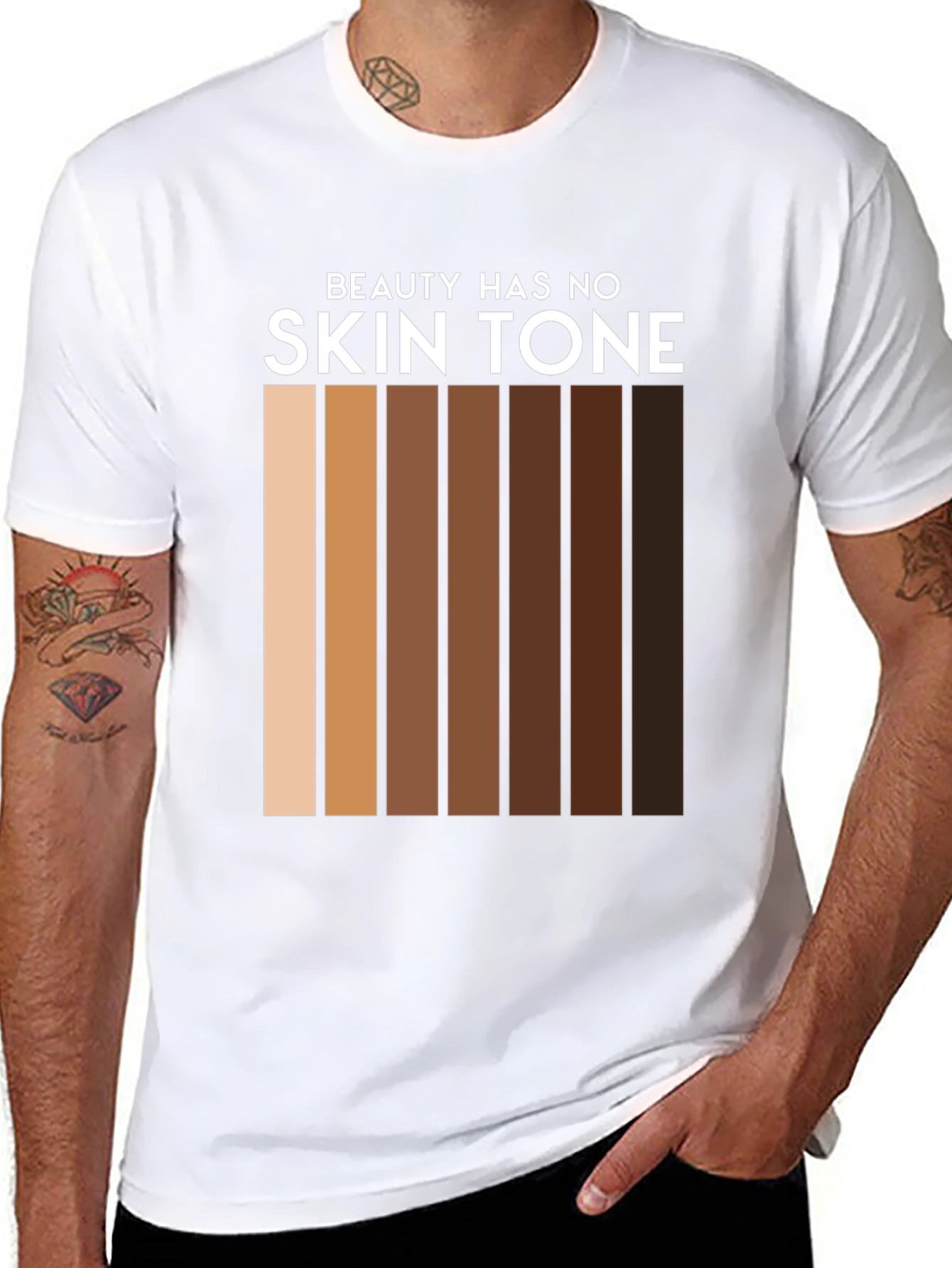 Beauty Has No Skin Tone T-Shirt