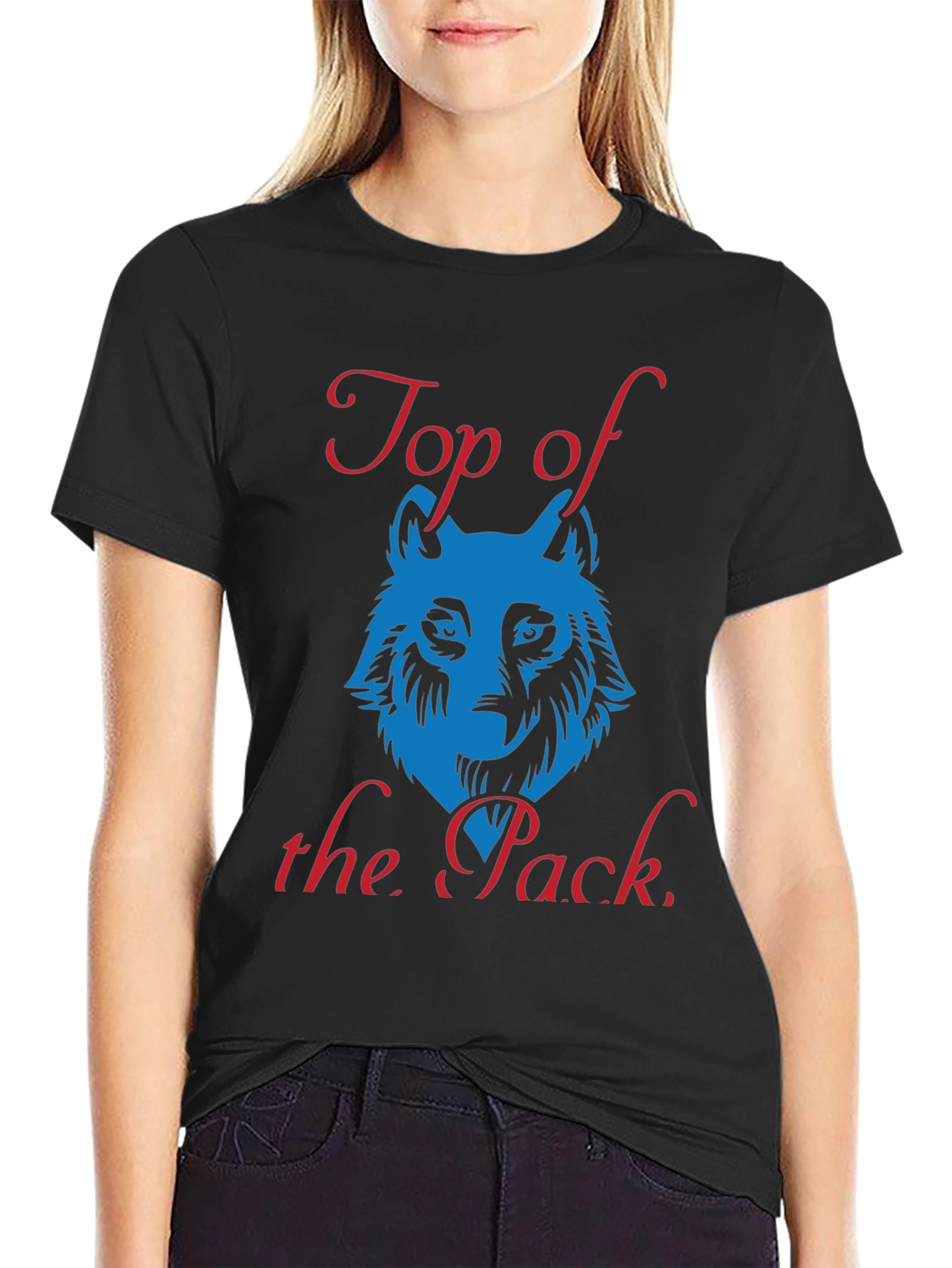 Top of the Pack Wolf Graphic T-Shirt