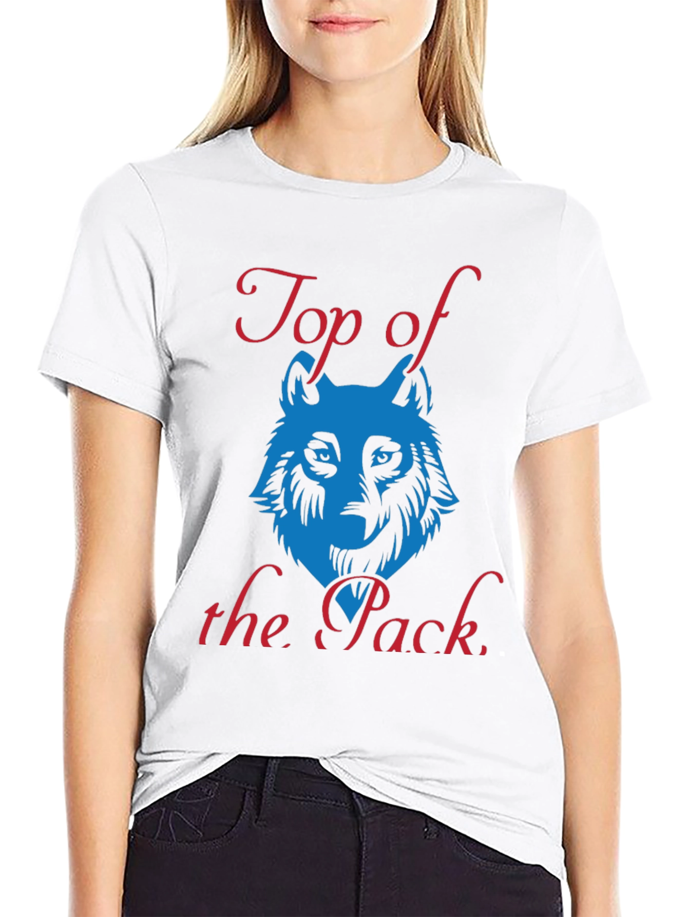 Top of the Pack Wolf Graphic T-Shirt