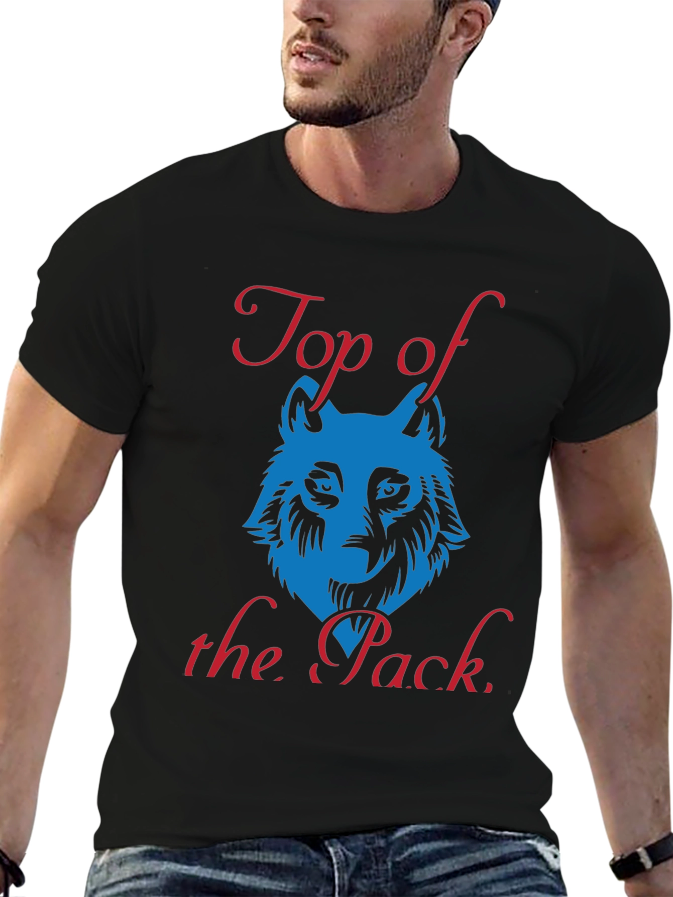 Top of the Pack Wolf Graphic T-Shirt