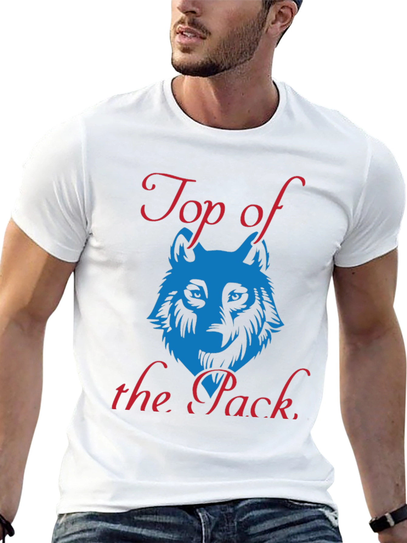 Top of the Pack Wolf Graphic T-Shirt