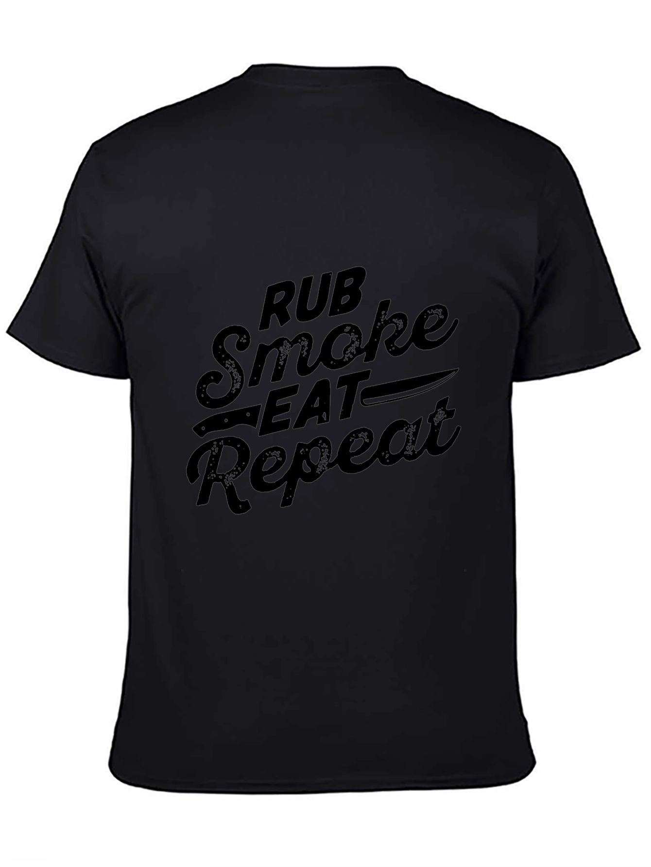 Rub Smoke Eat Repeat BBQ T-Shirt