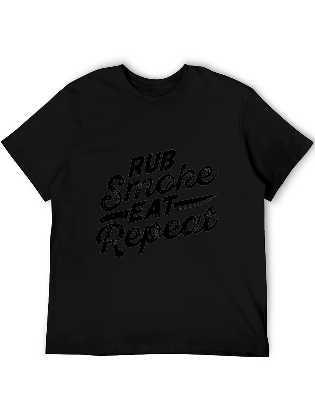 Rub Smoke Eat Repeat BBQ T-Shirt