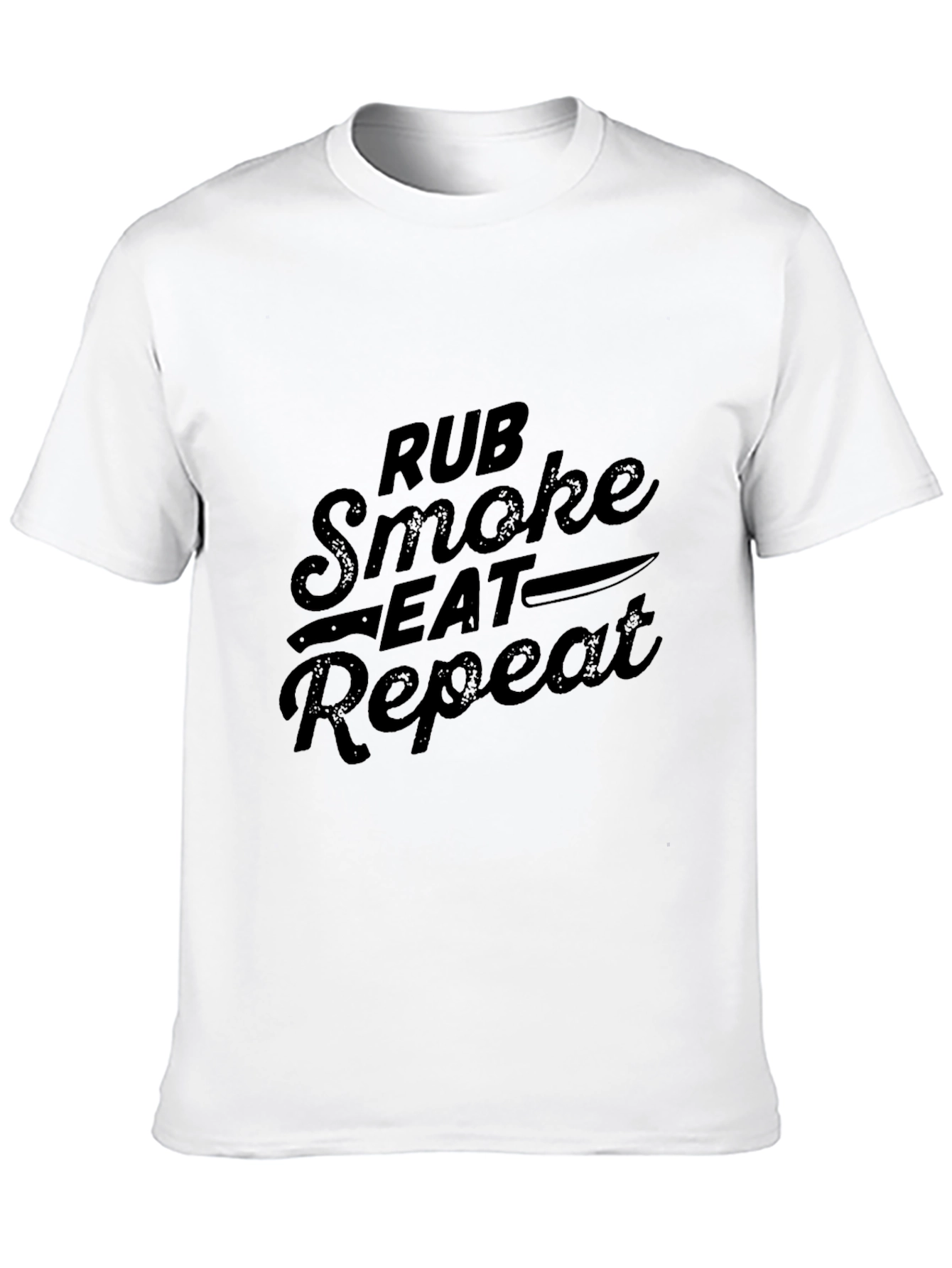 Rub Smoke Eat Repeat BBQ T-Shirt