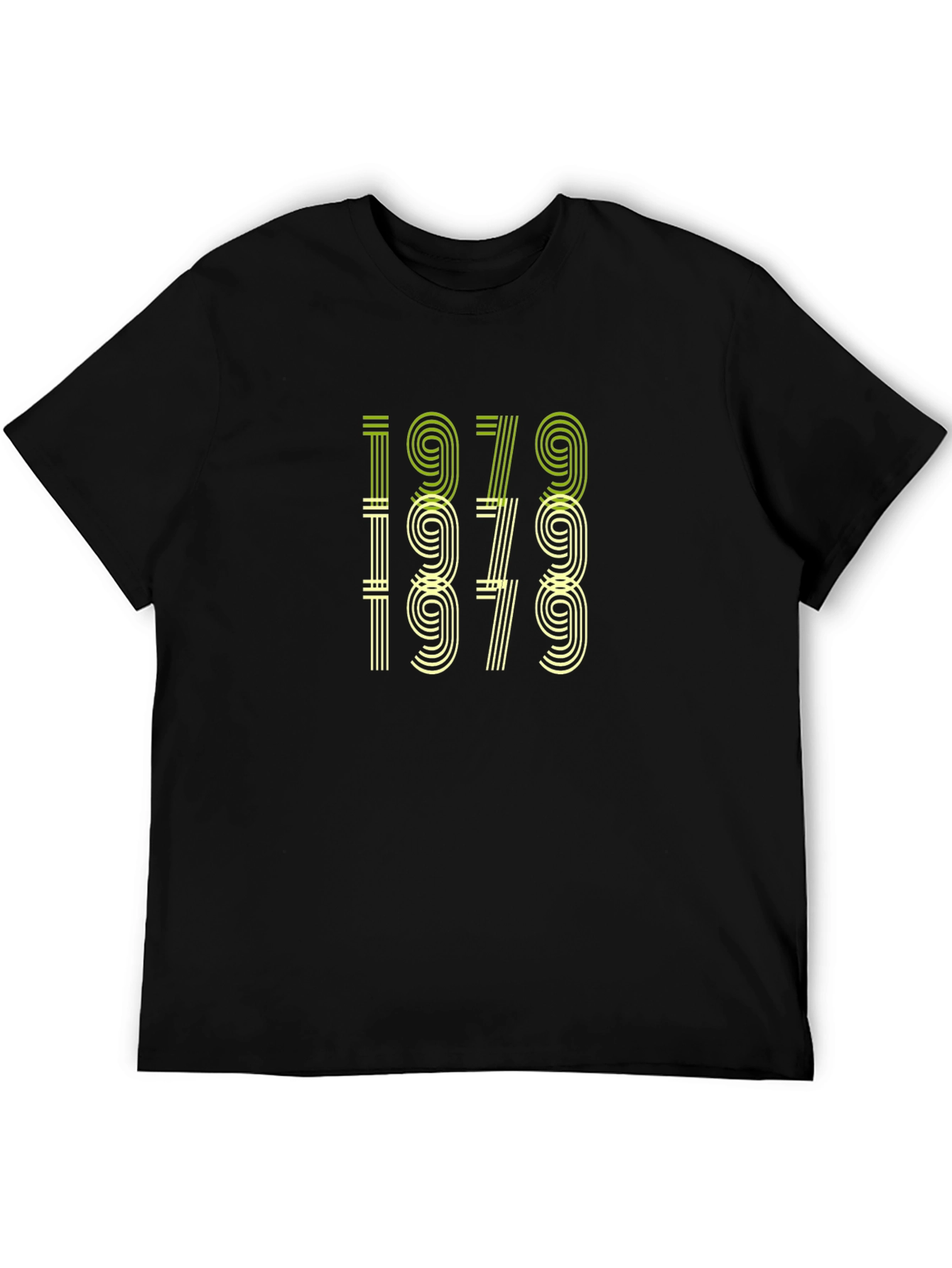 Retro 1979 Graphic Tee - Black