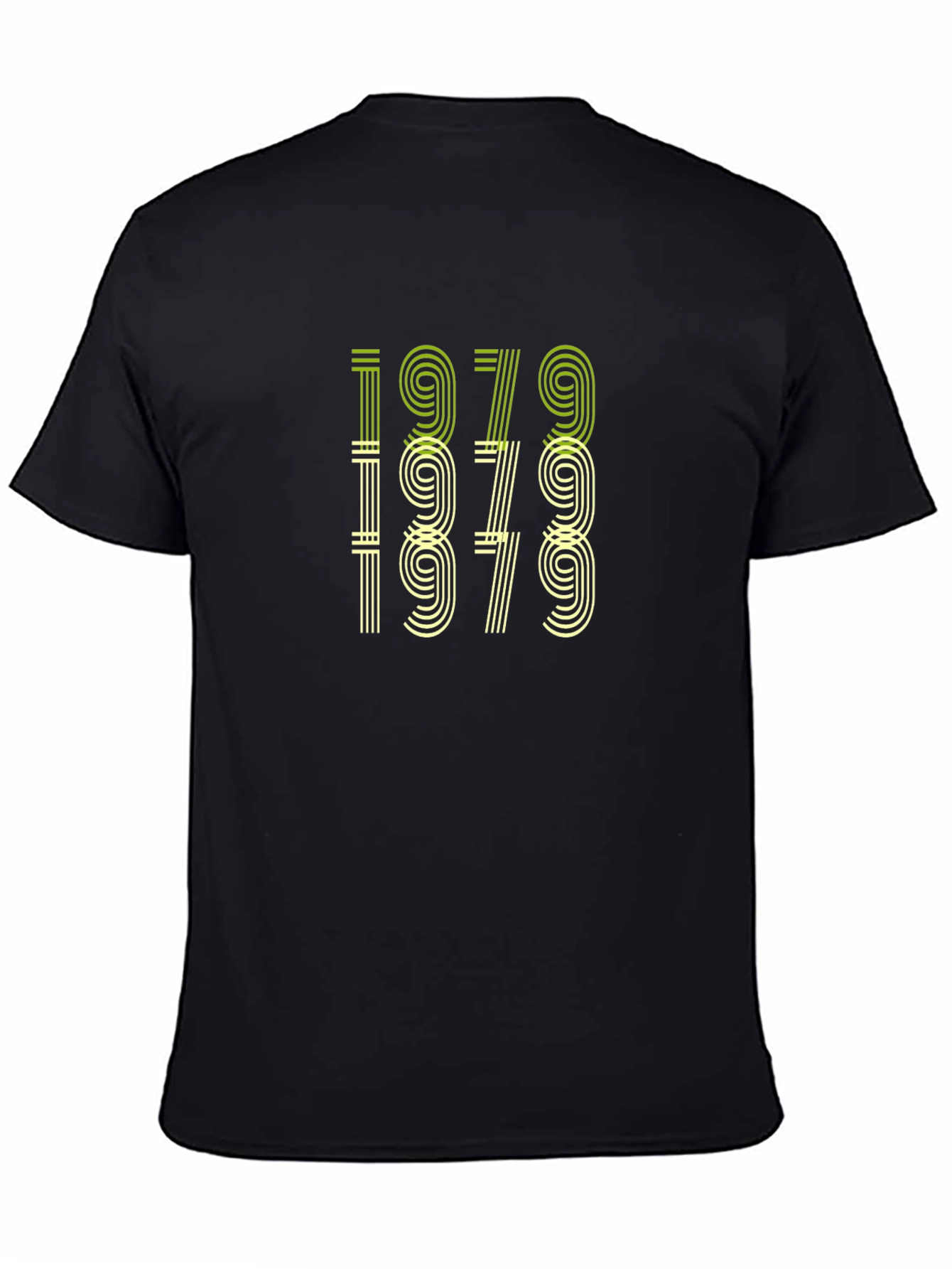 Retro 1979 Graphic Tee - Black