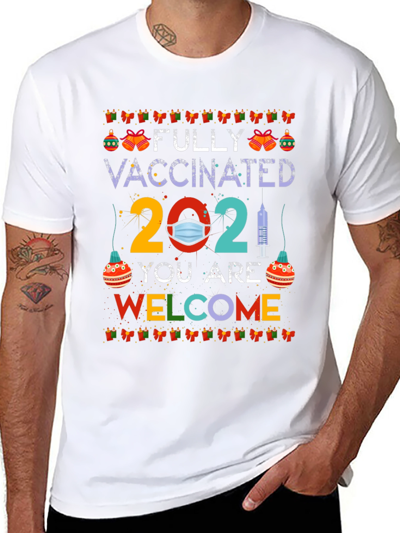 Fully Vaccinated 2021 Novelty T-Shirt