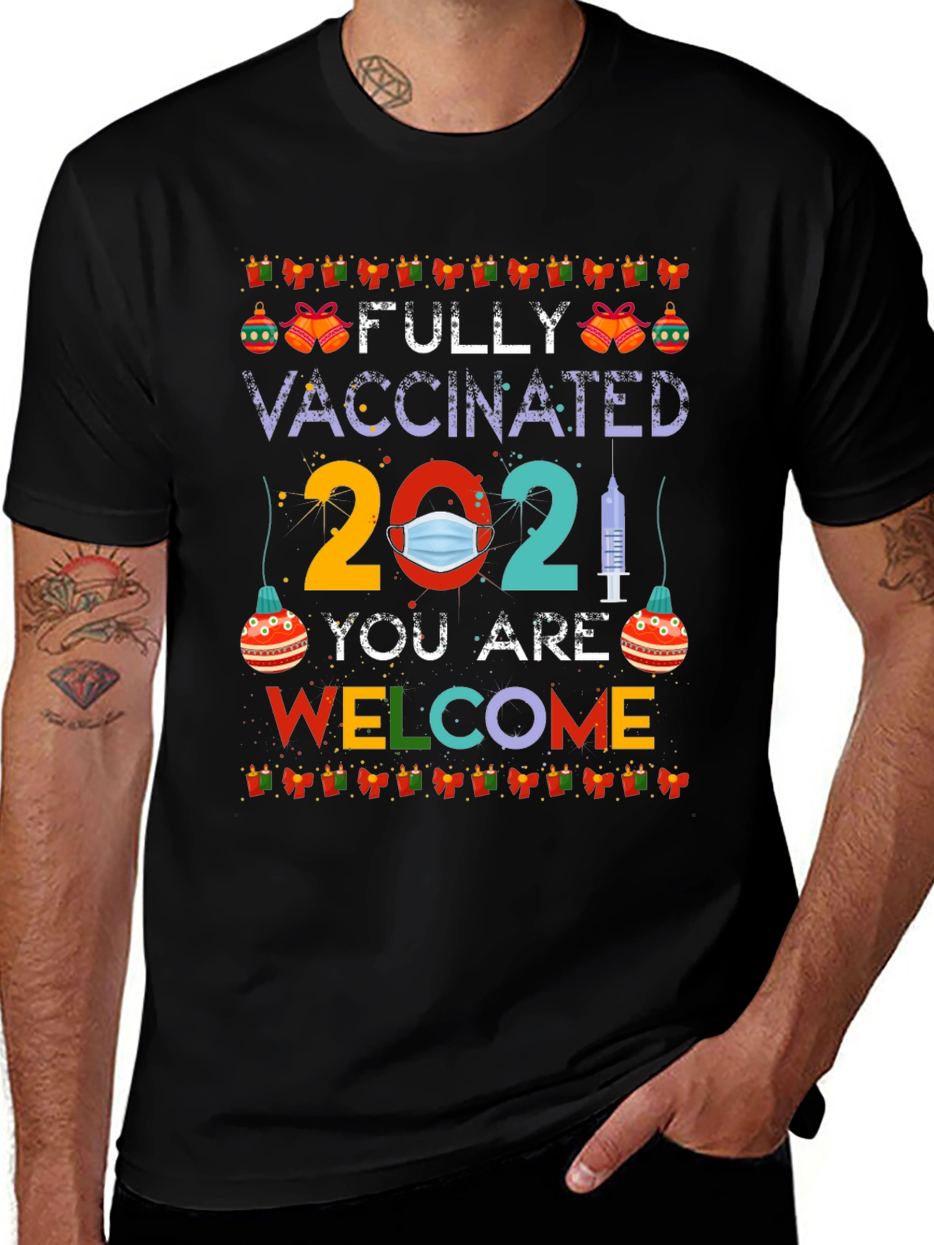Fully Vaccinated 2021 Novelty T-Shirt