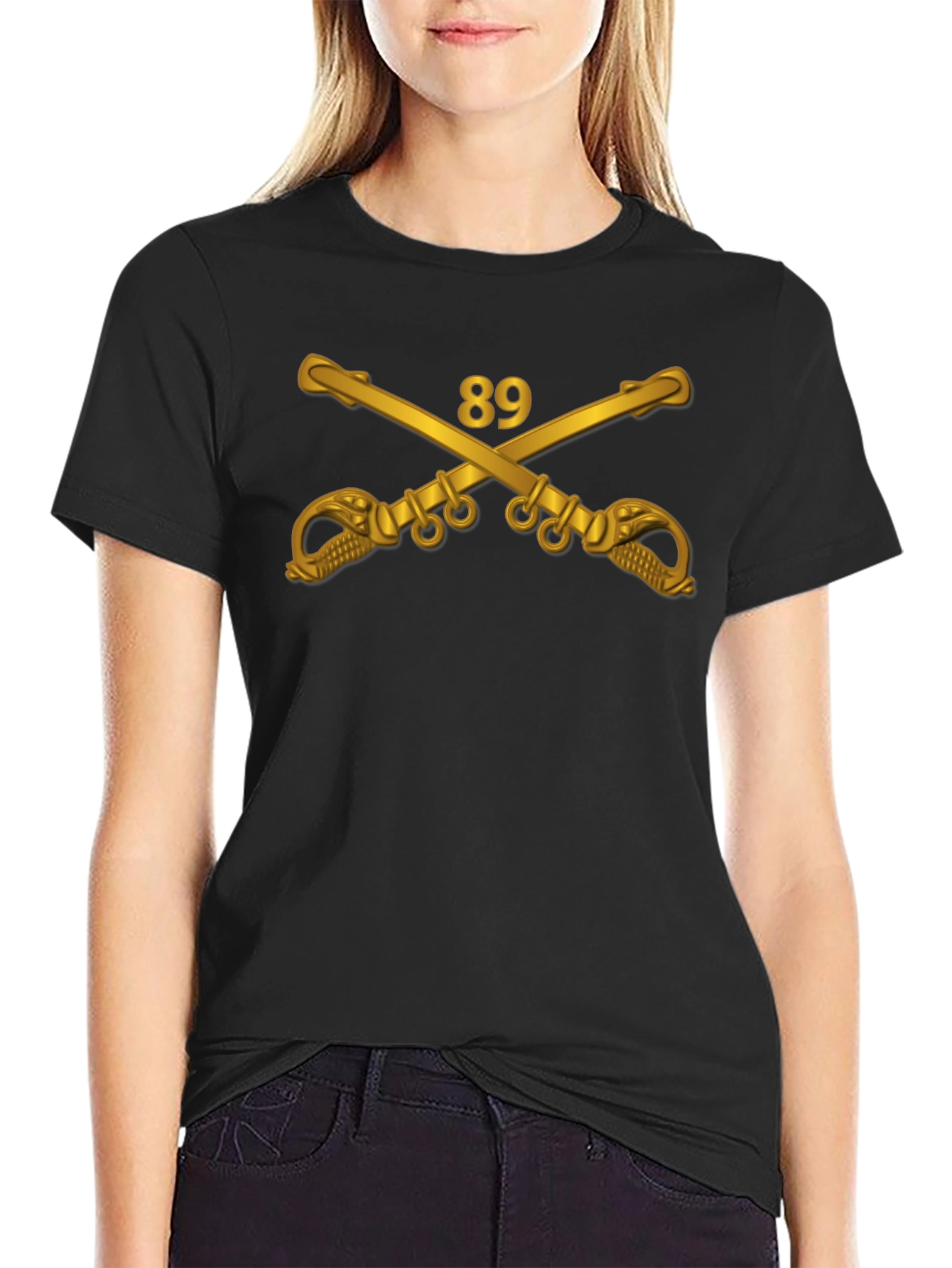 89 Cavalry Crossed Sabers T-Shirt