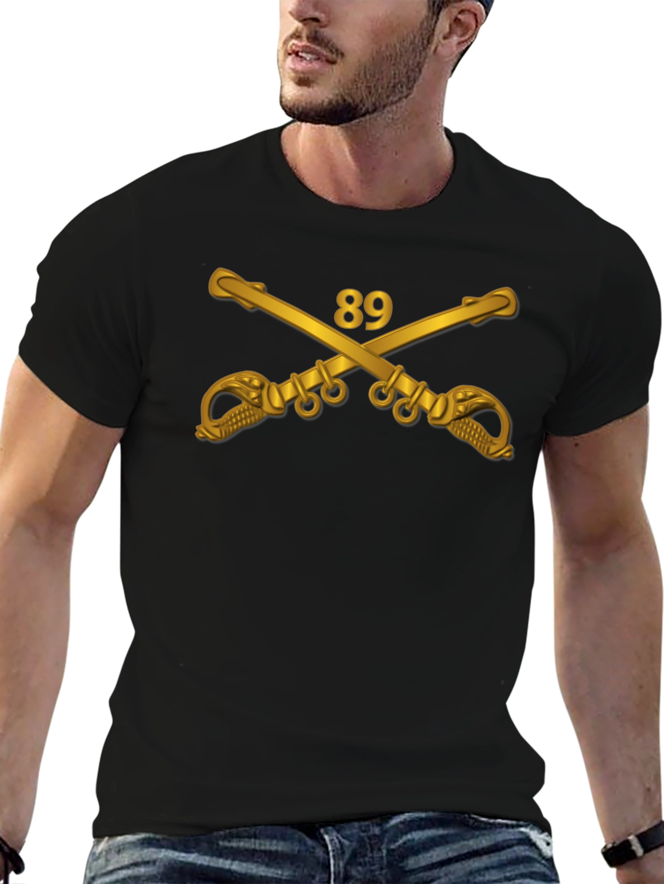 89 Cavalry Crossed Sabers T-Shirt