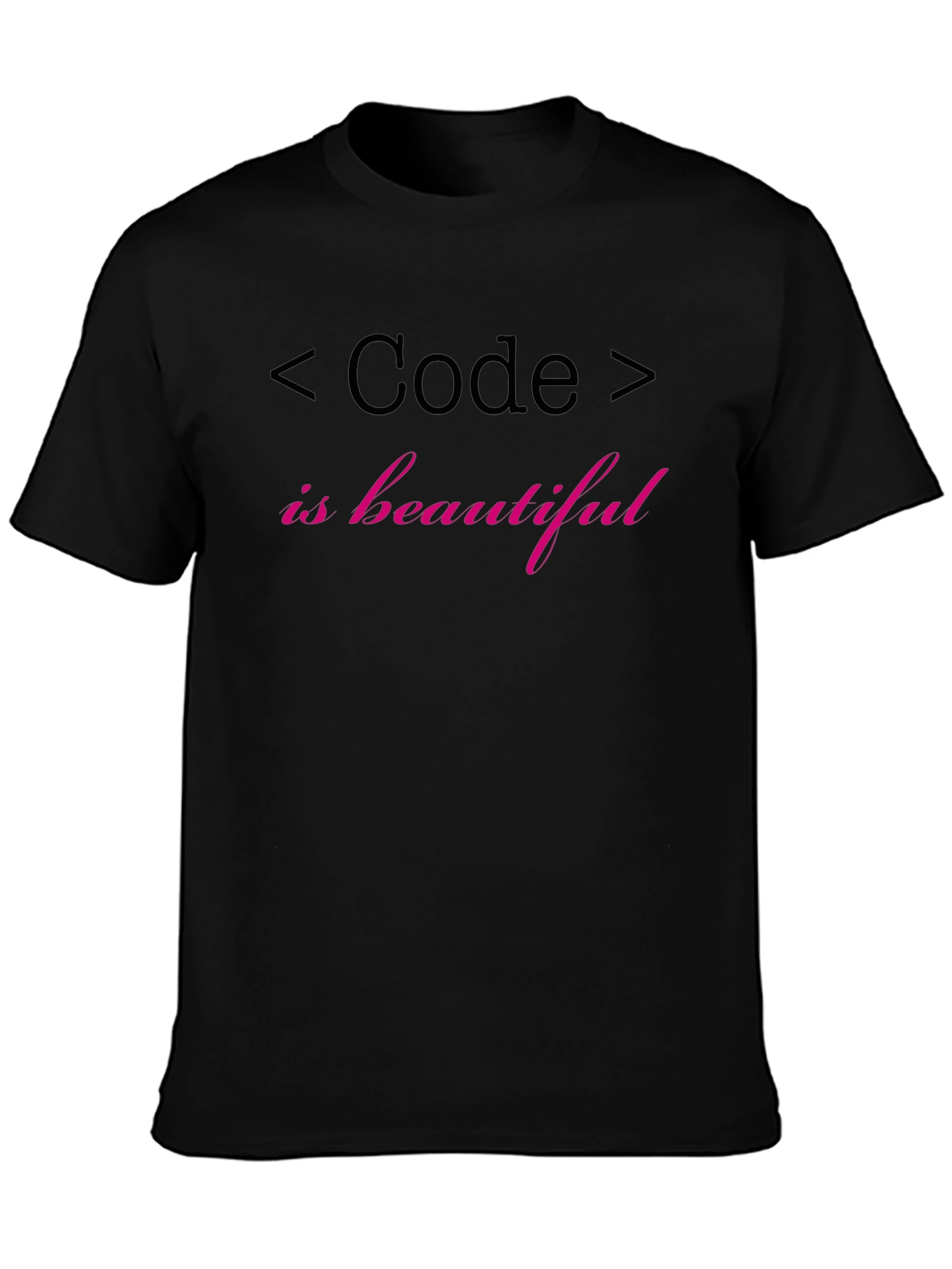 Code is Beautiful T-Shirt - Programmer Apparel