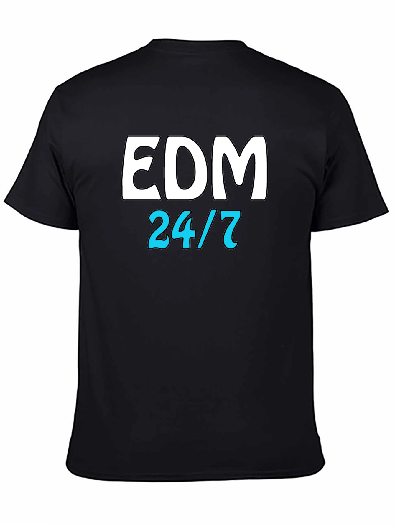 EDM 24/7 Graphic Tee - Music Lover T-Shirt