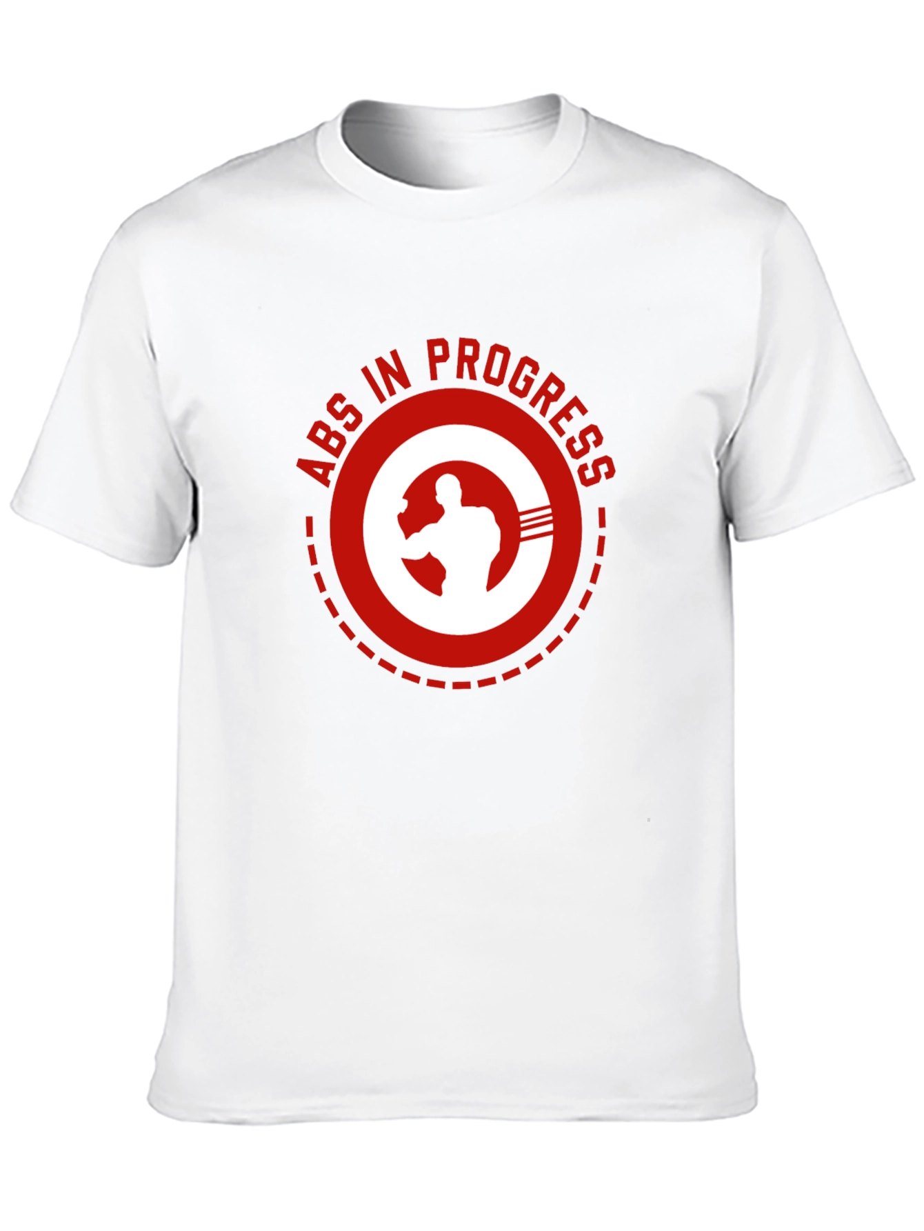 Abs In Progress Graphic T-Shirt - Black