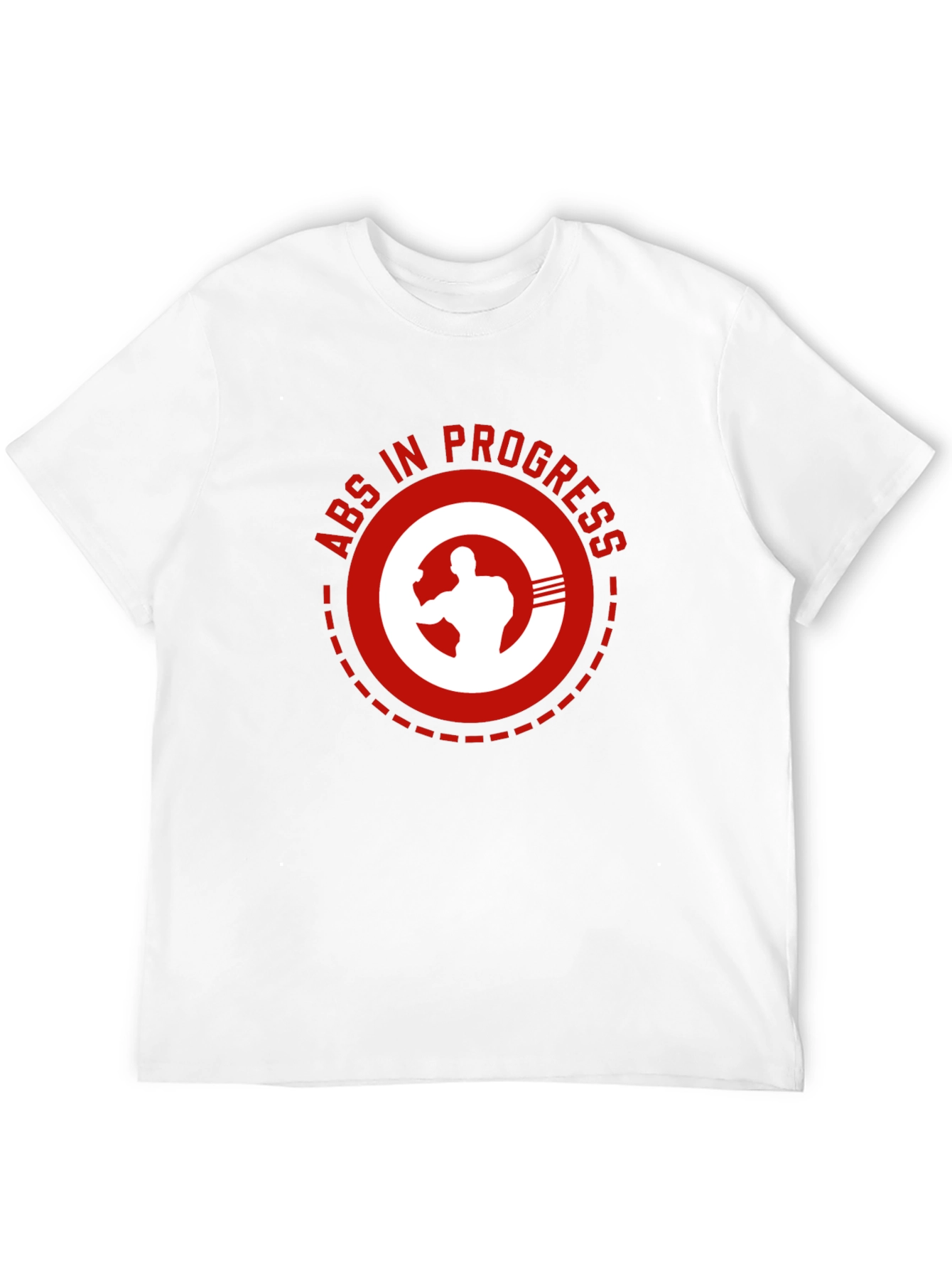Abs In Progress Graphic T-Shirt - Black