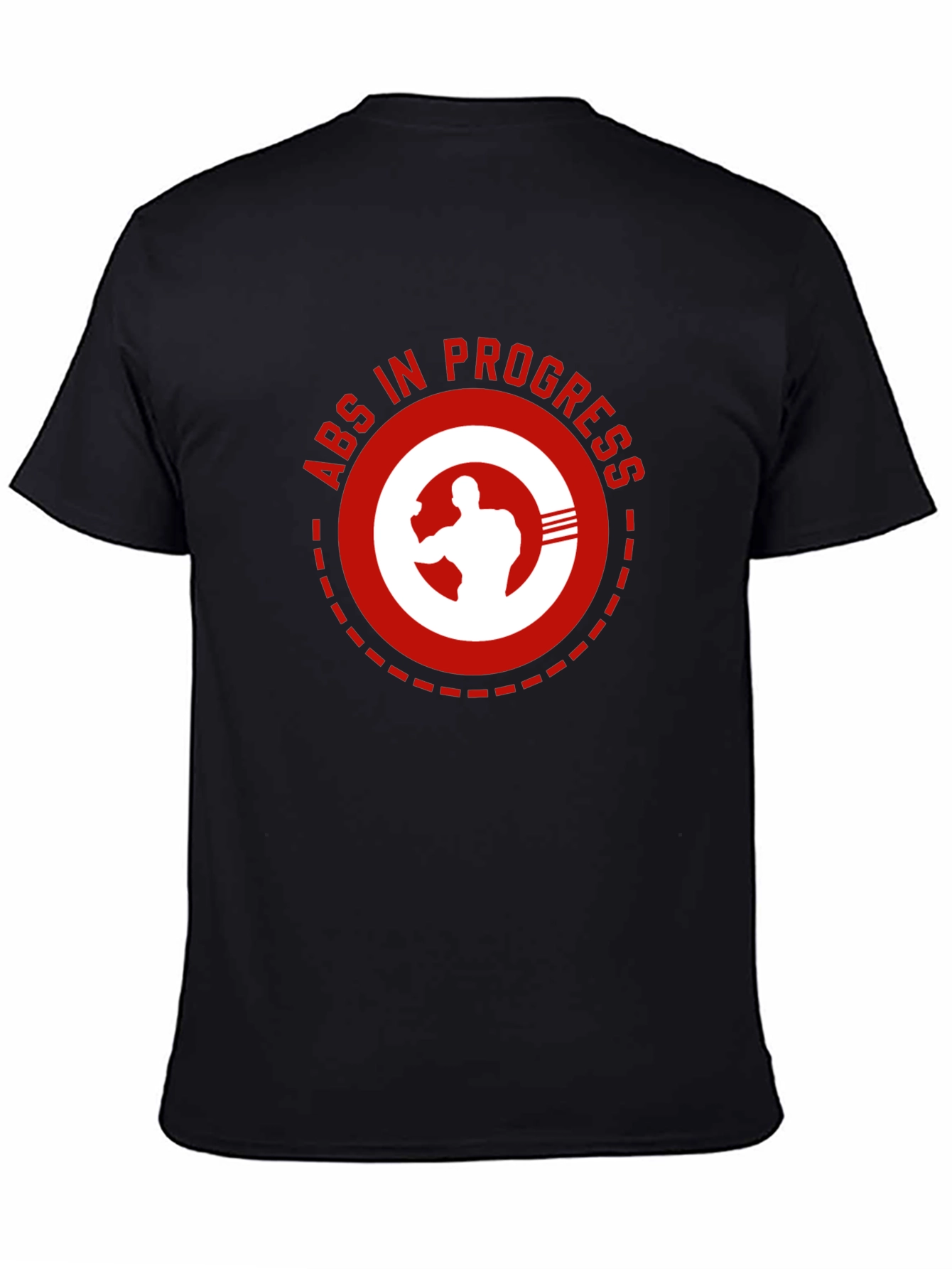 Abs In Progress Graphic T-Shirt - Black