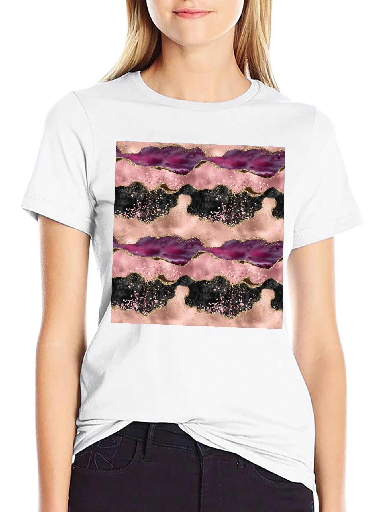 Abstract Geode T-Shirt