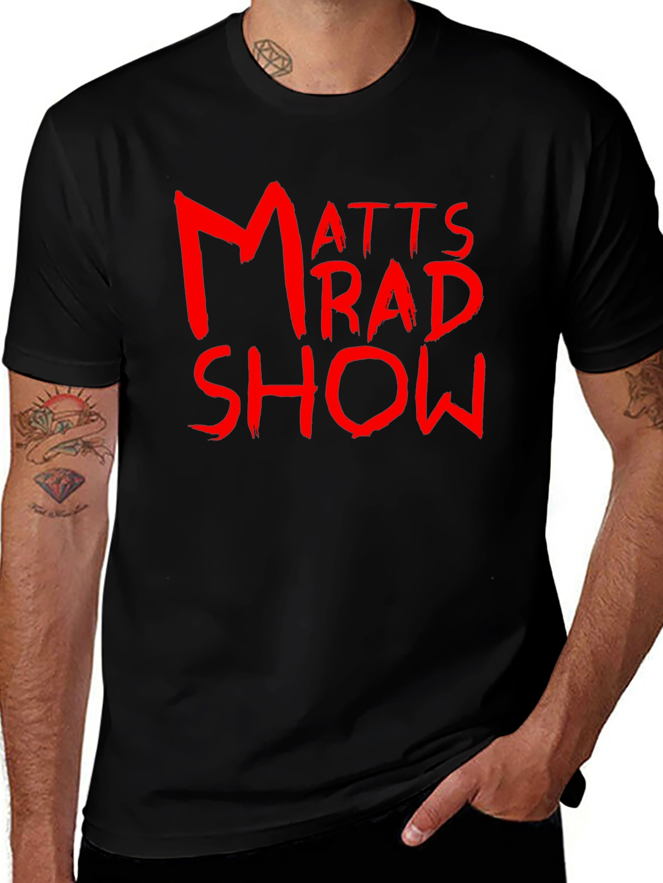 Matts Rad Show Black T-Shirt