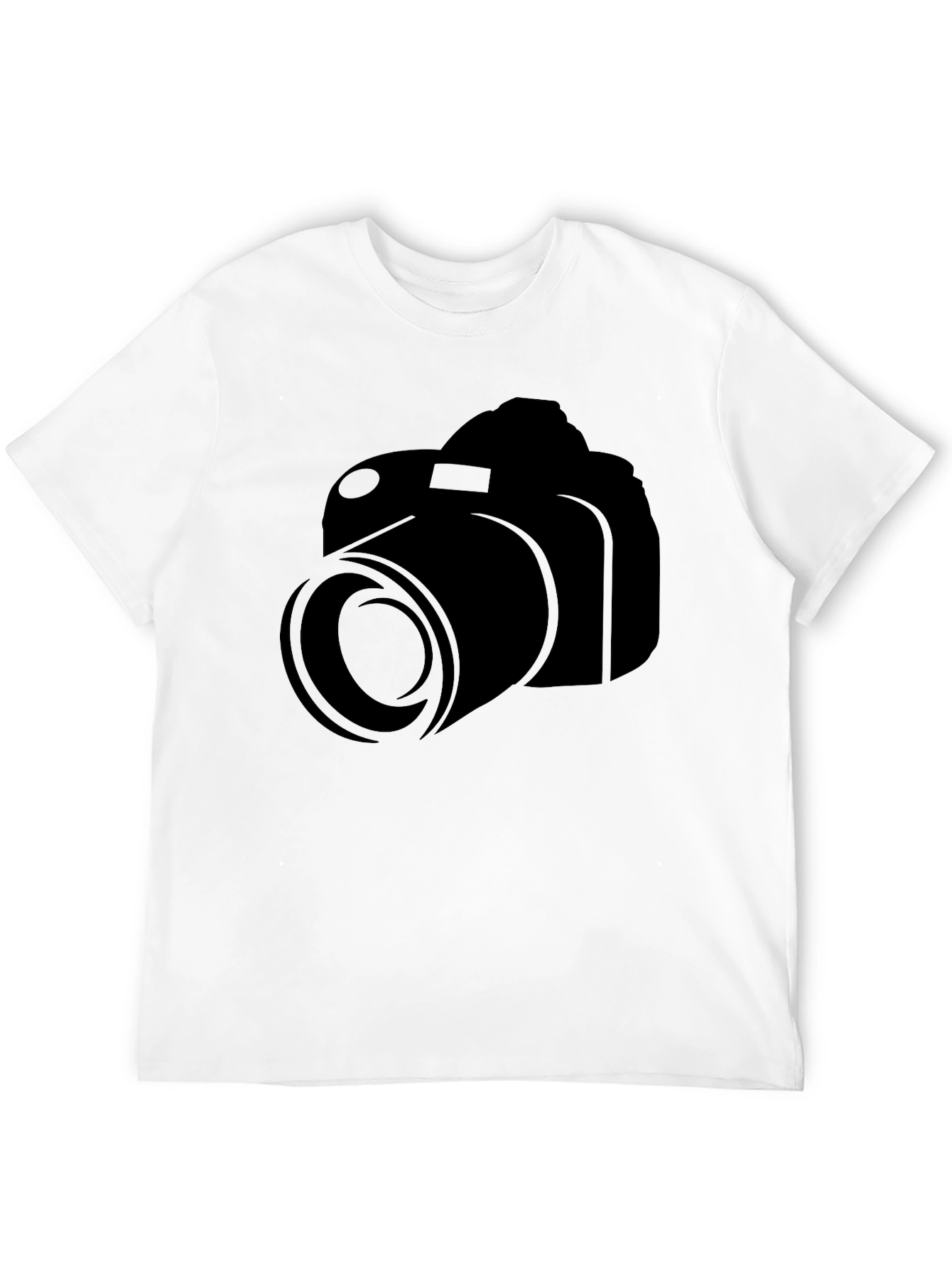 Black Camera Graphic Tee - Photographer Gift