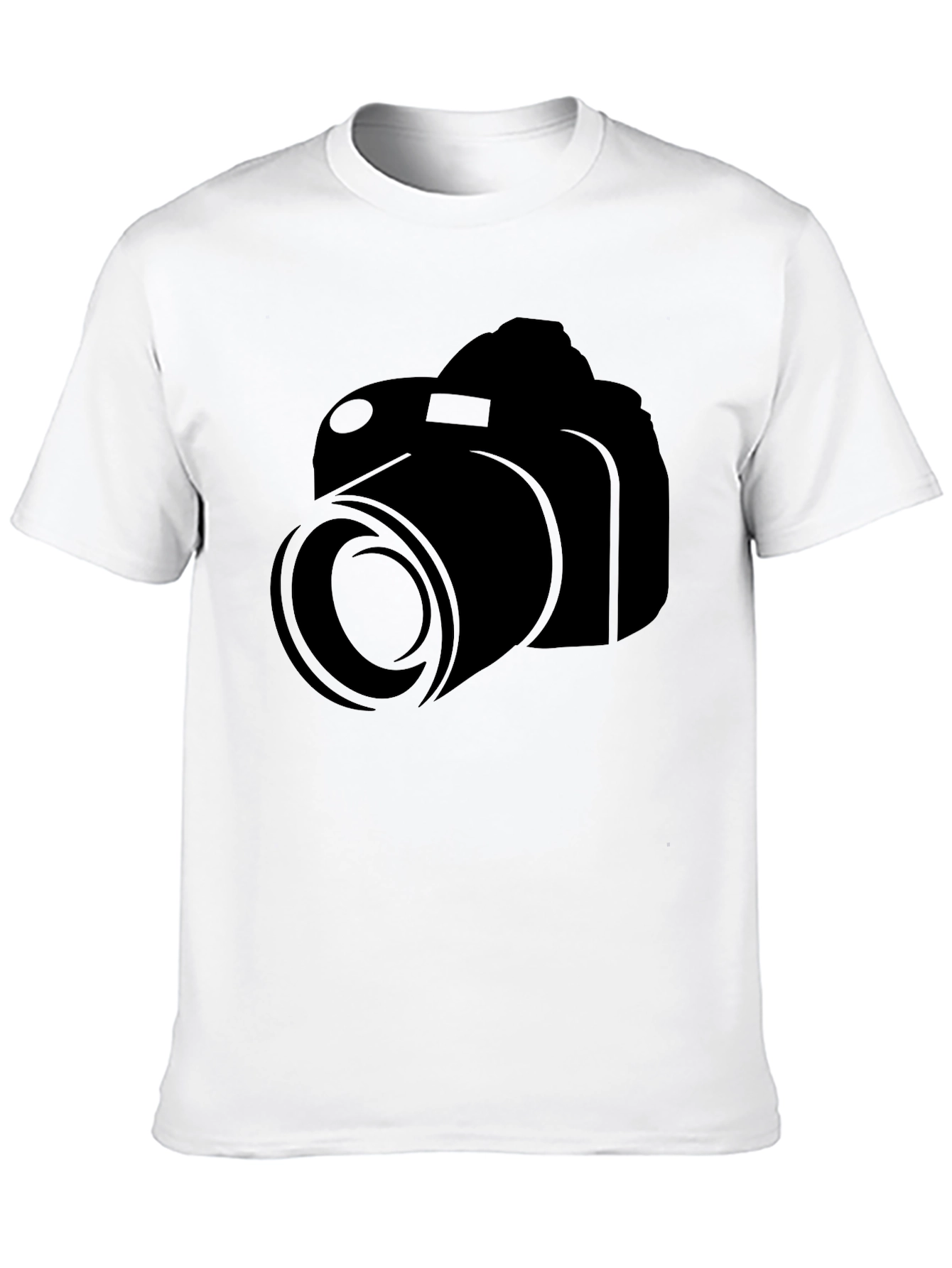 Black Camera Graphic Tee - Photographer Gift