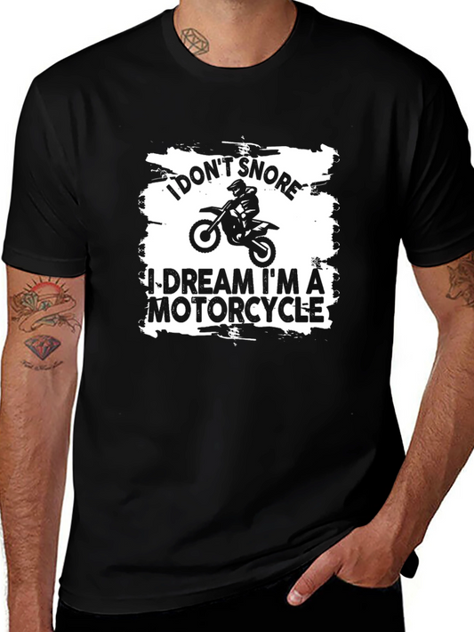 Motorcycle Dreamer Black T-Shirt