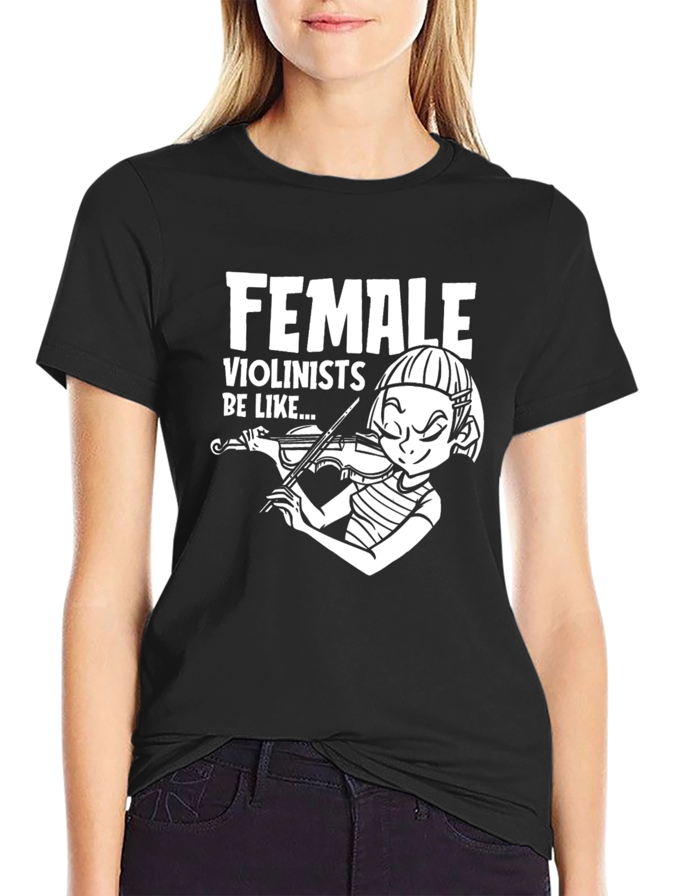 Female Violinists T-Shirt - Music Lover Tee