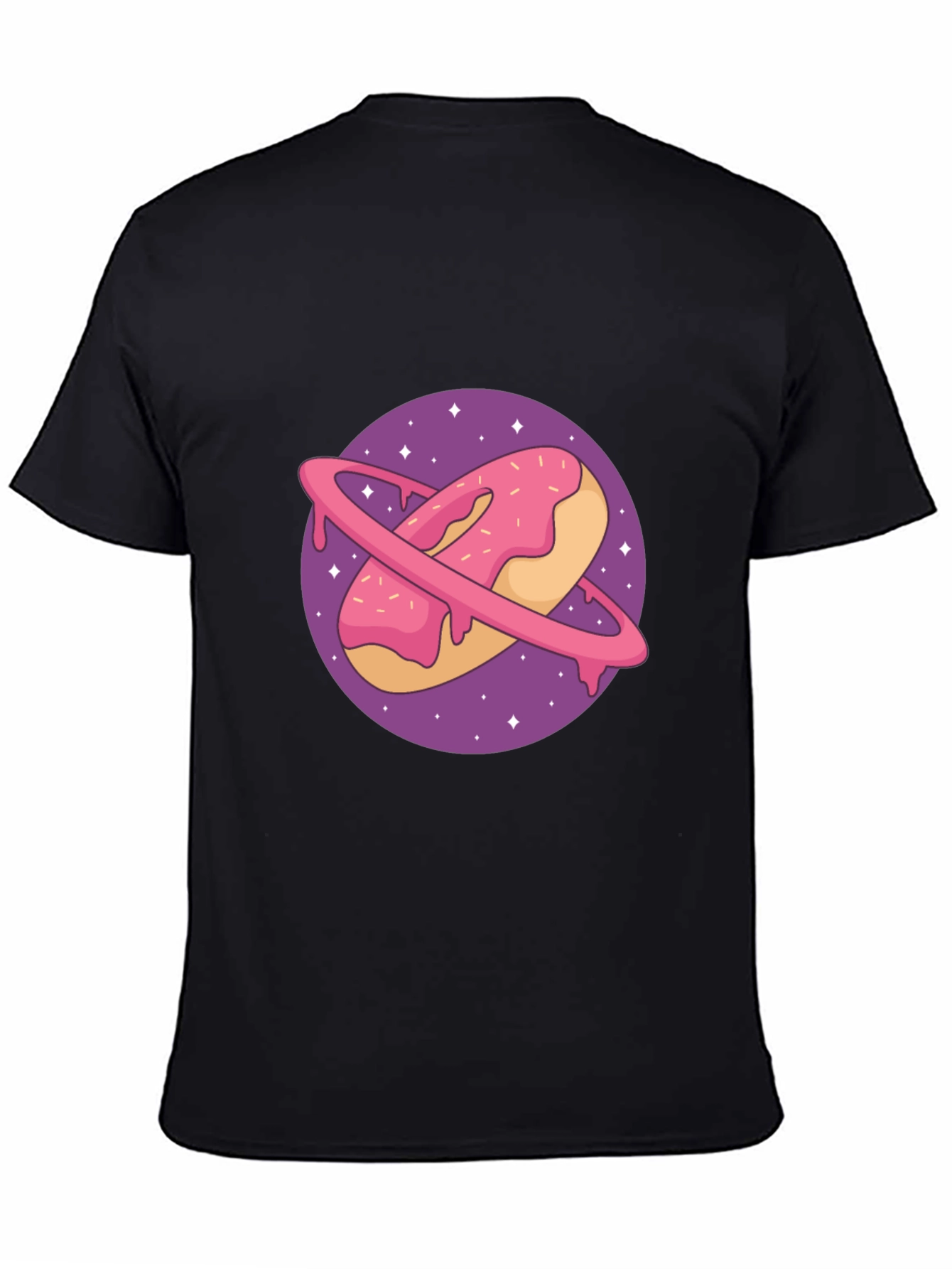 Donut Planet Graphic Tee - Space Foodie Style