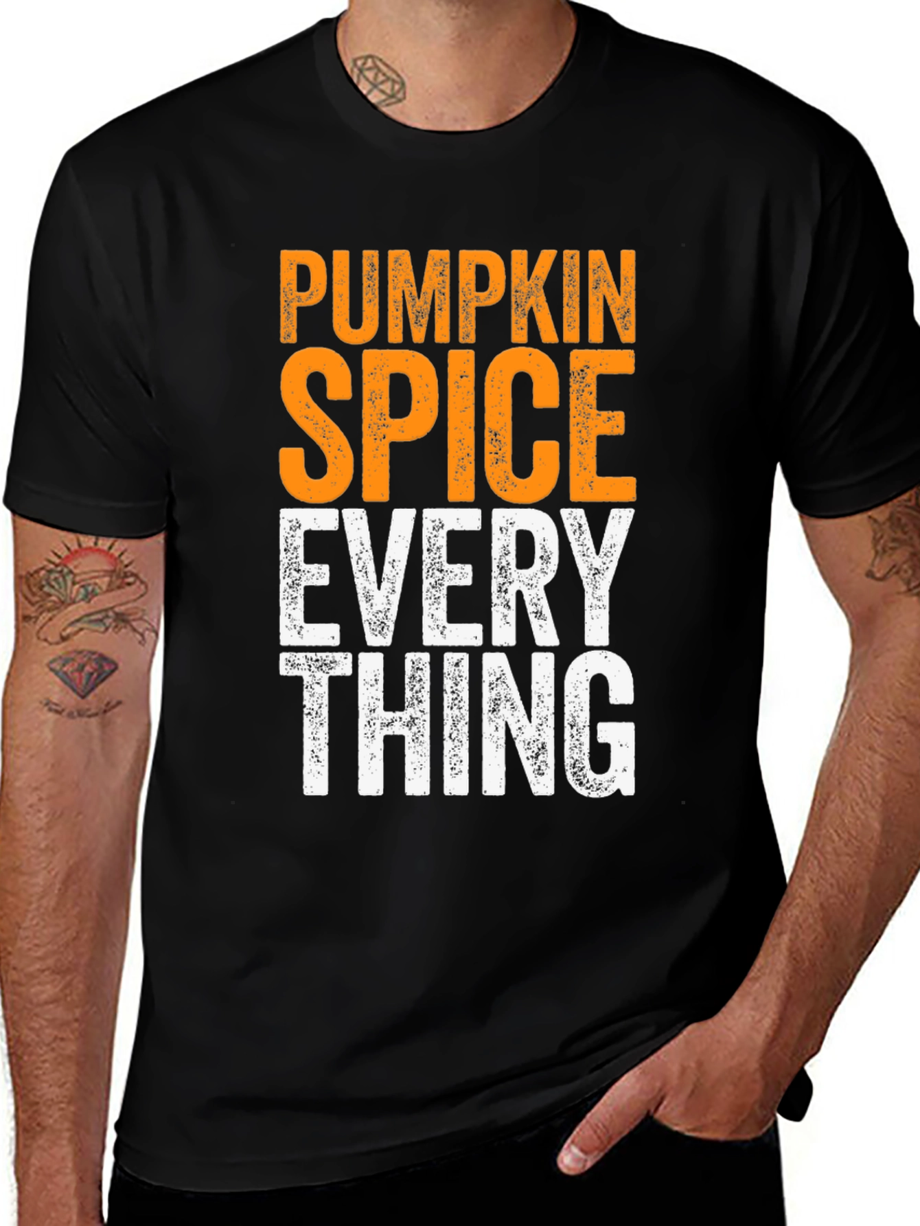 Pumpkin Spice Everything - Mens Graphic T-Shirt