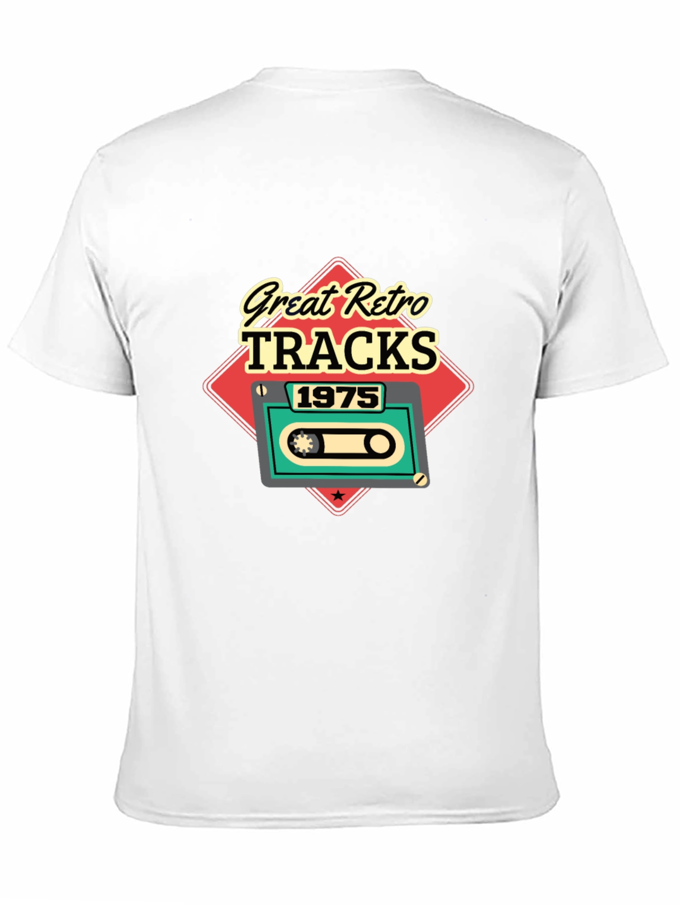 Great Retro Tracks 1975 Graphic T-Shirt