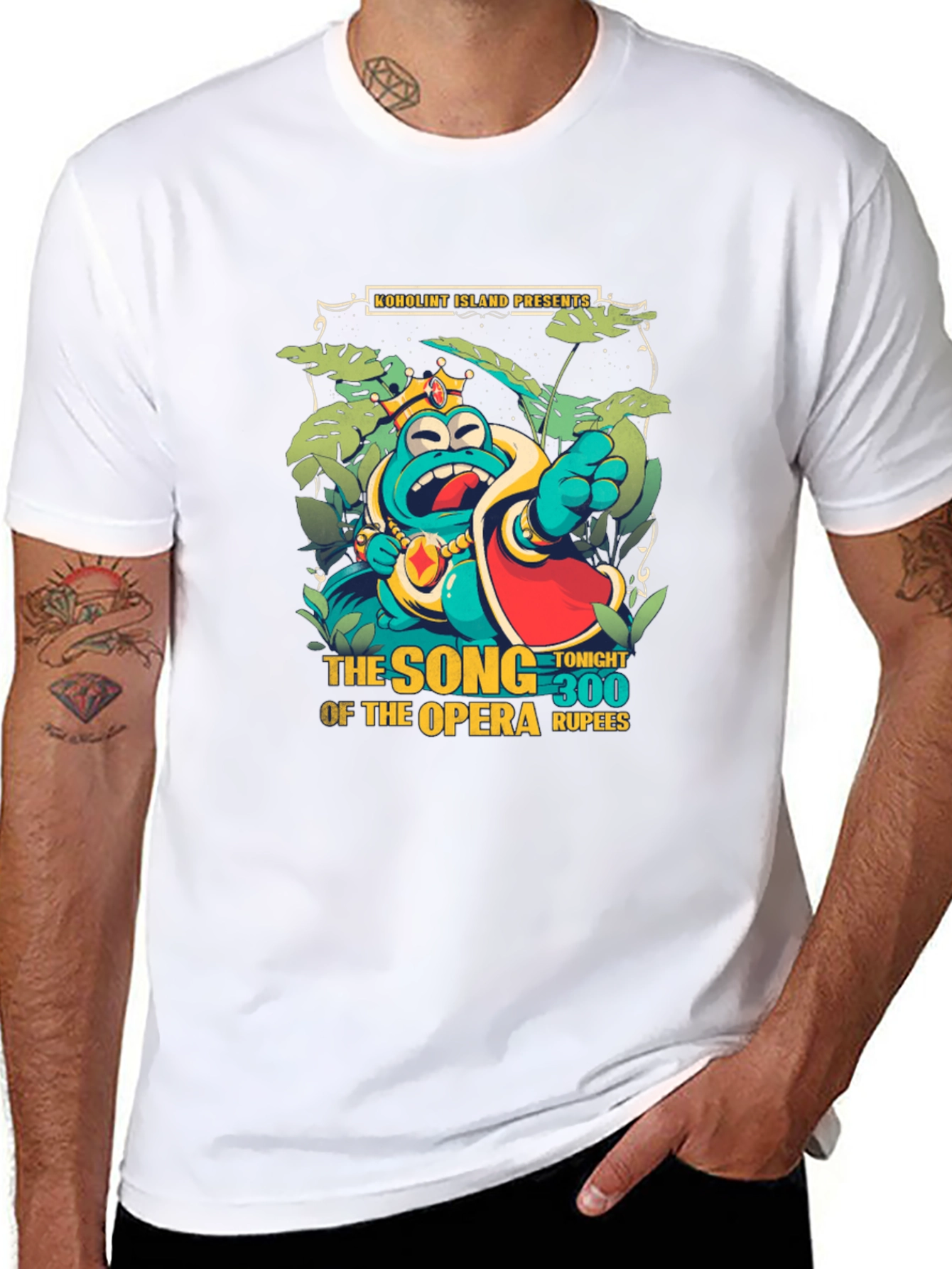 Opera Frog Graphic Tee - Koholint Island