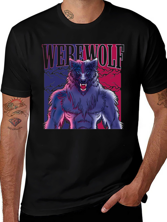 Werewolf Graphic T-Shirt - Horror Fan Apparel
