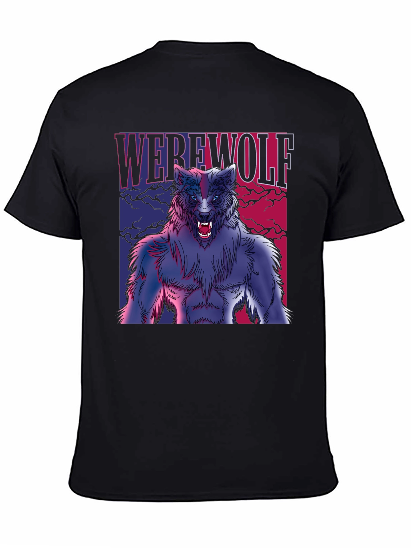 Werewolf Graphic T-Shirt - Horror Fan Apparel