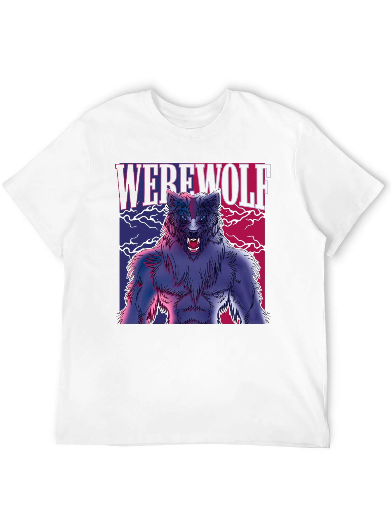 Werewolf Graphic T-Shirt - Horror Fan Apparel