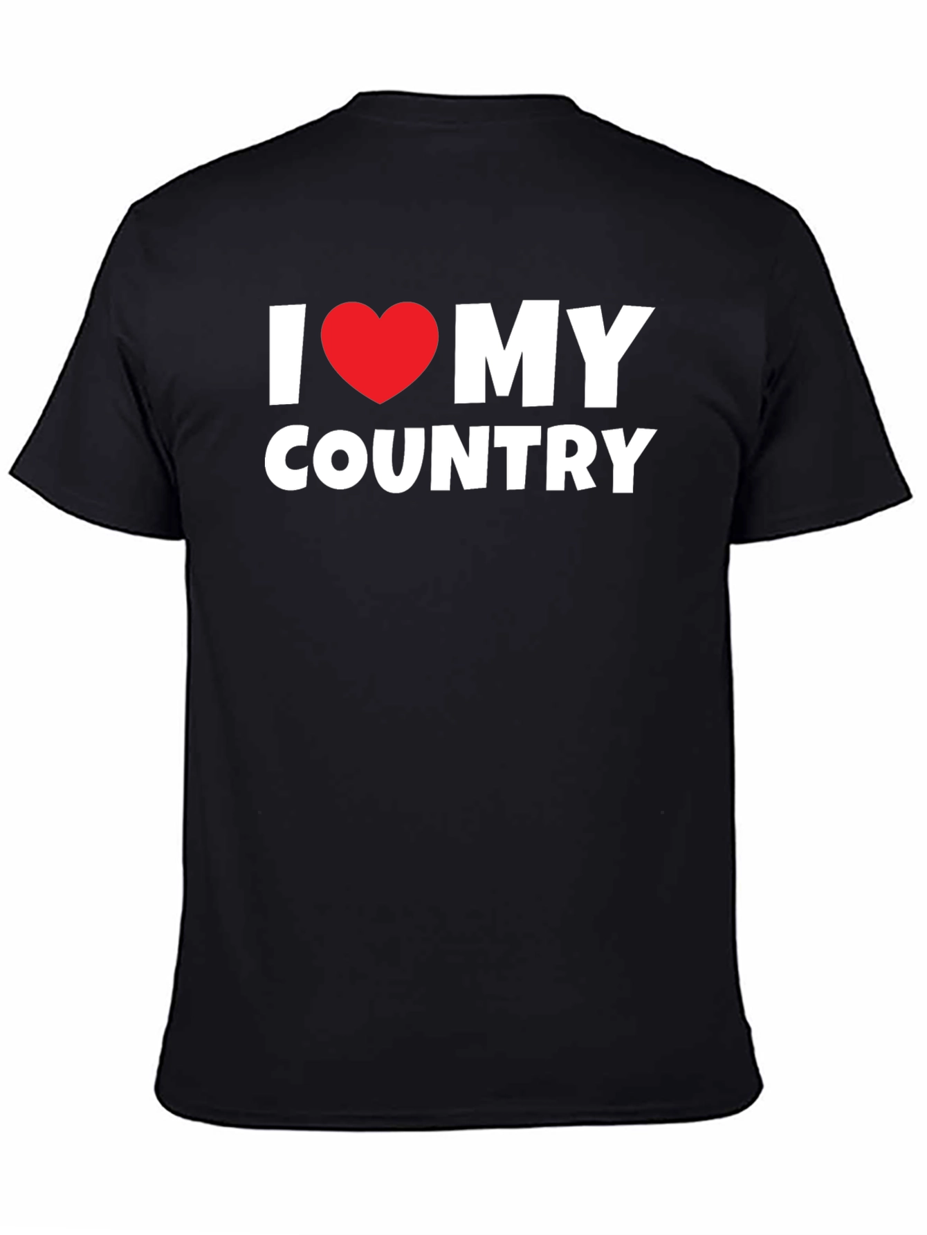 I Love My Country T-Shirt - Patriotic Pride