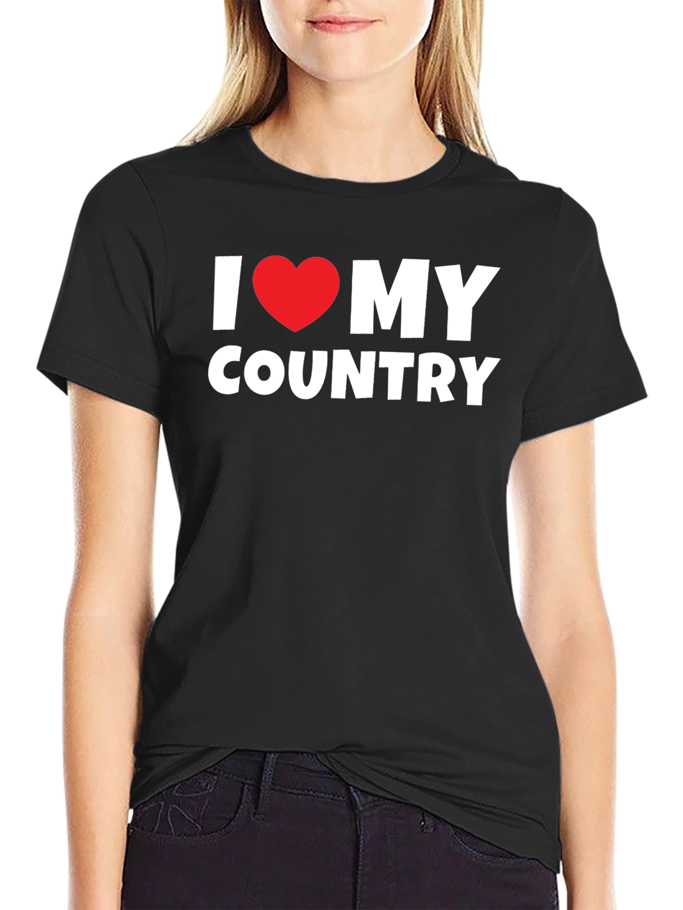 I Love My Country T-Shirt - Patriotic Pride