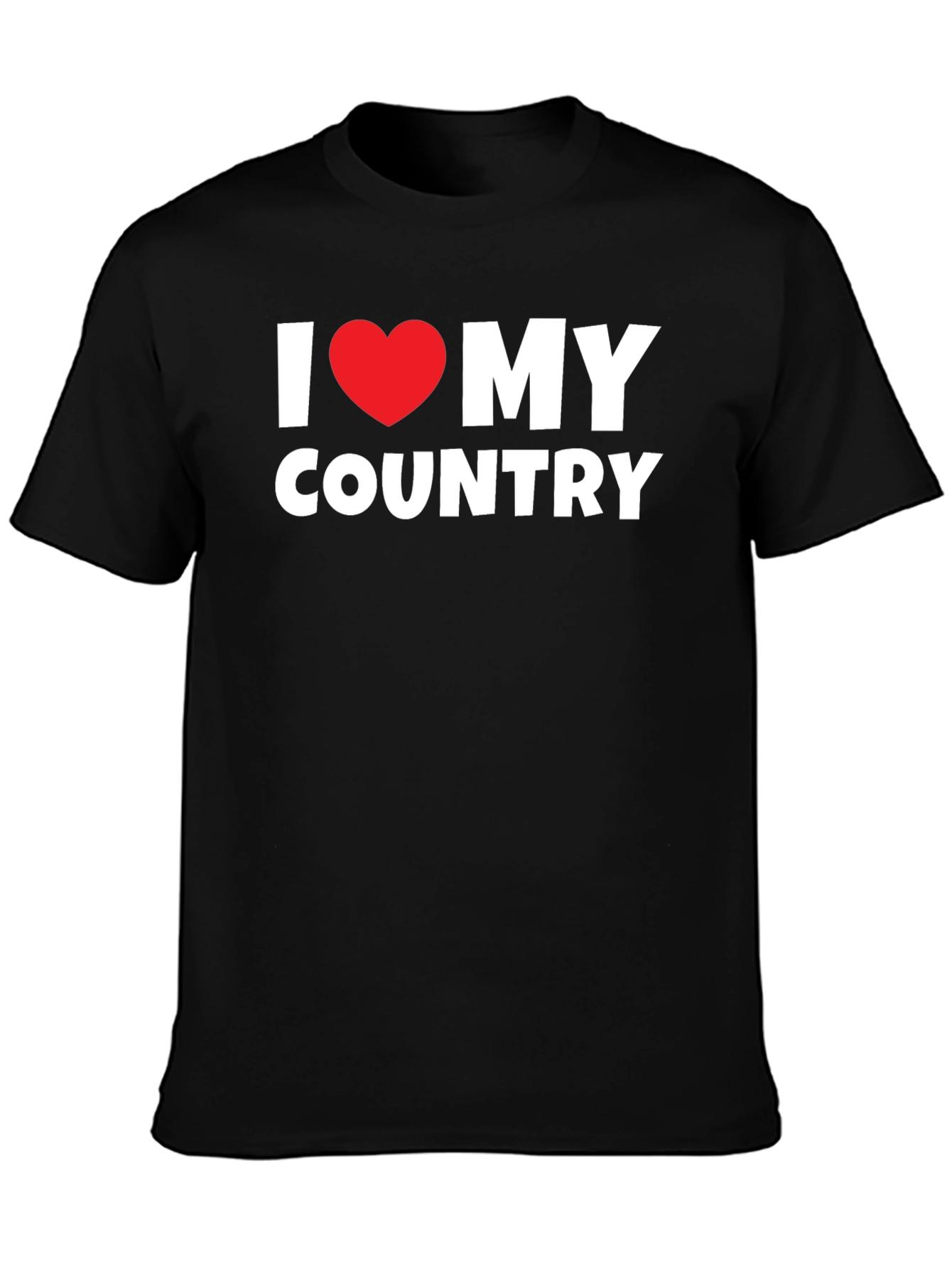 I Love My Country T-Shirt - Patriotic Pride