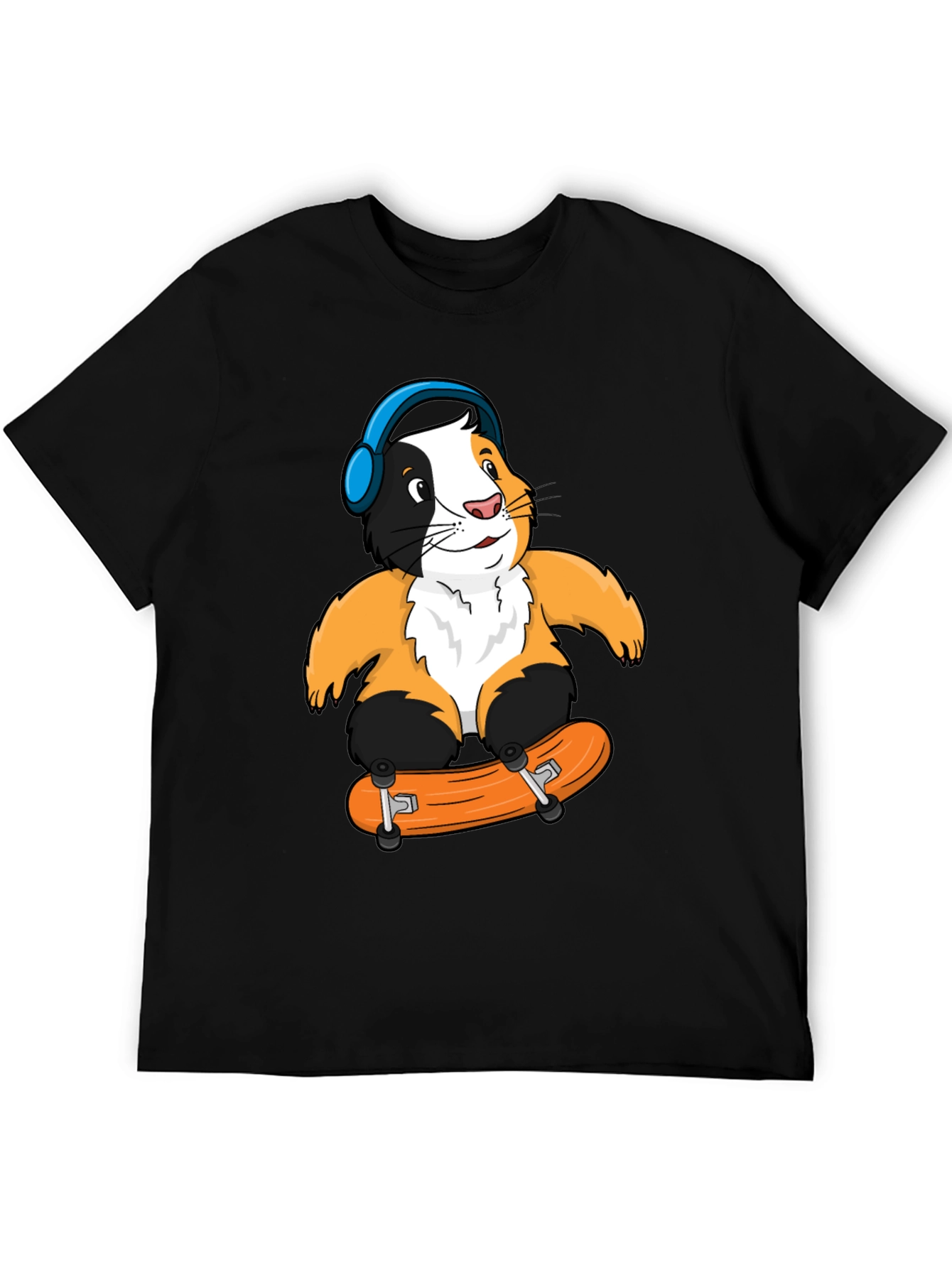 Guinea Pig Skateboarder T-Shirt