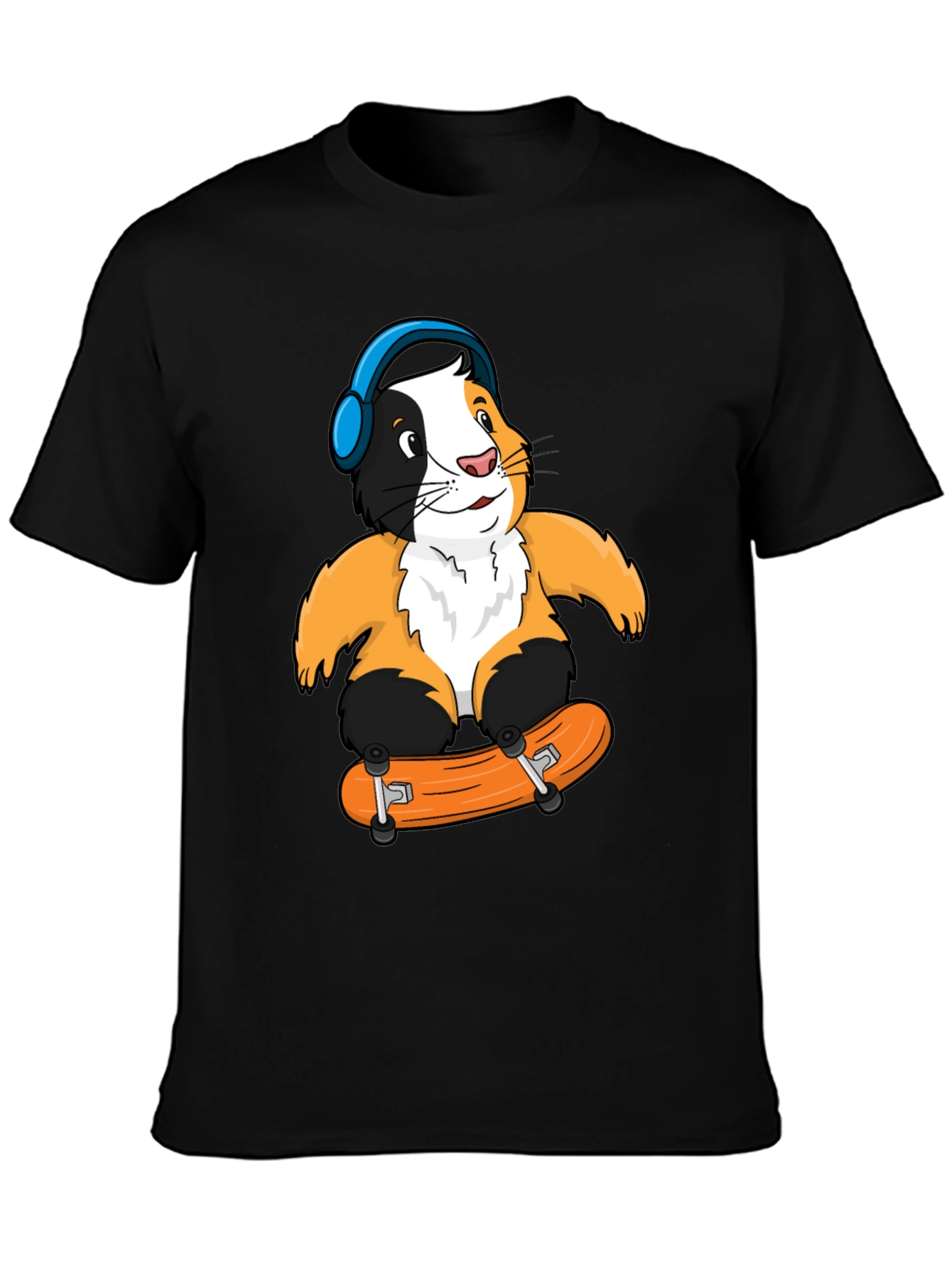 Guinea Pig Skateboarder T-Shirt
