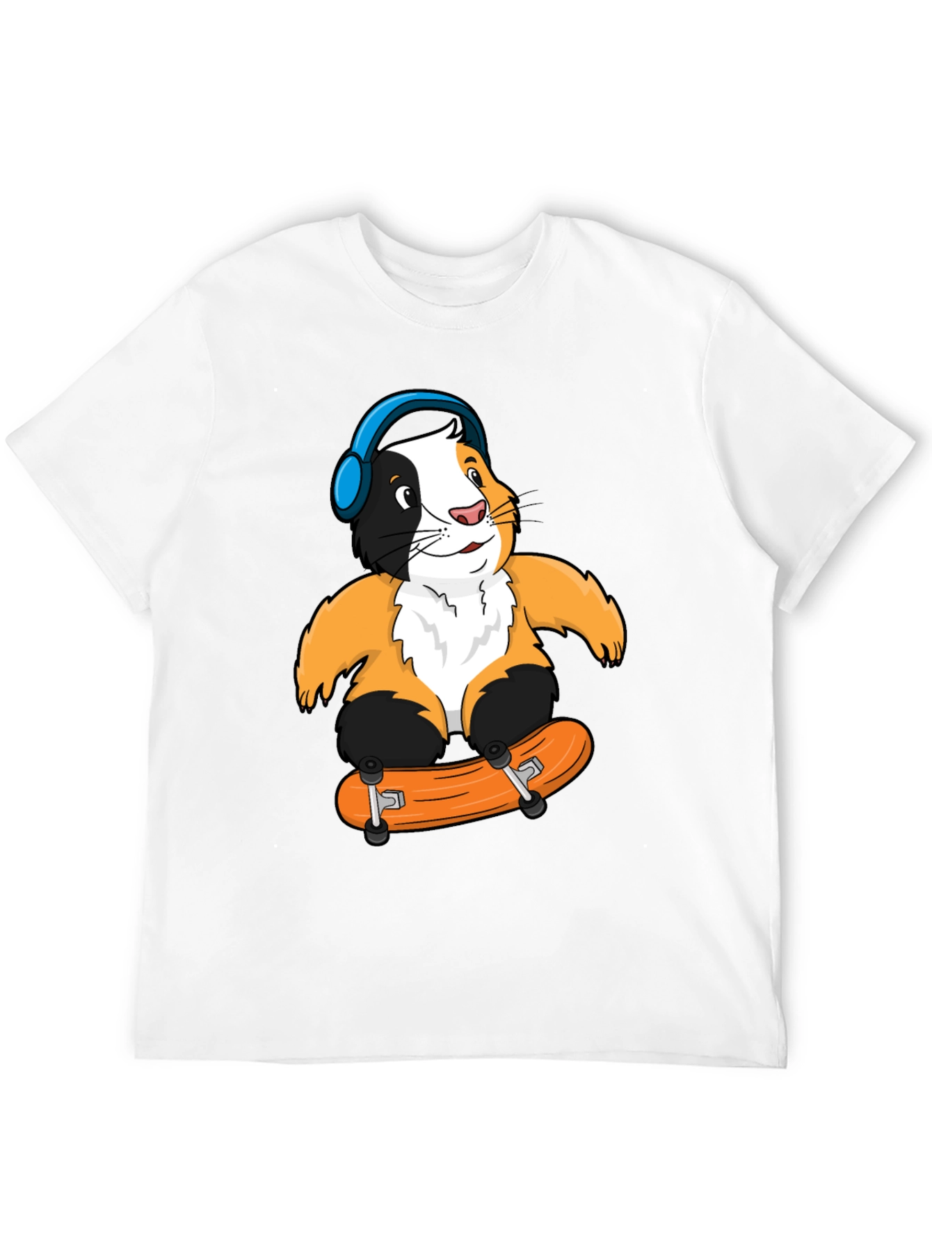 Guinea Pig Skateboarder T-Shirt