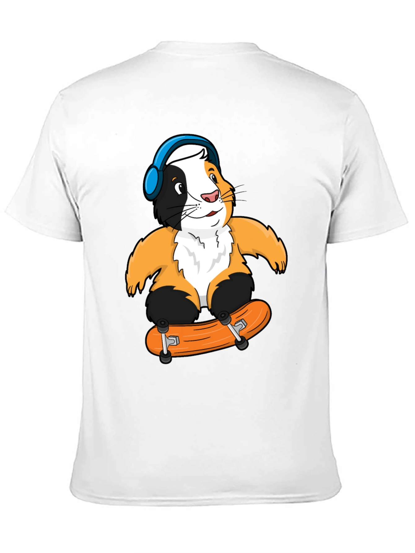 Guinea Pig Skateboarder T-Shirt