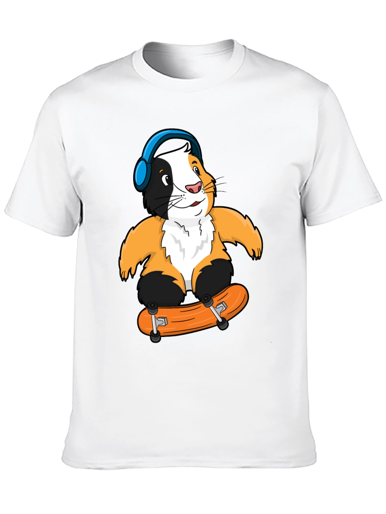 Guinea Pig Skateboarder T-Shirt