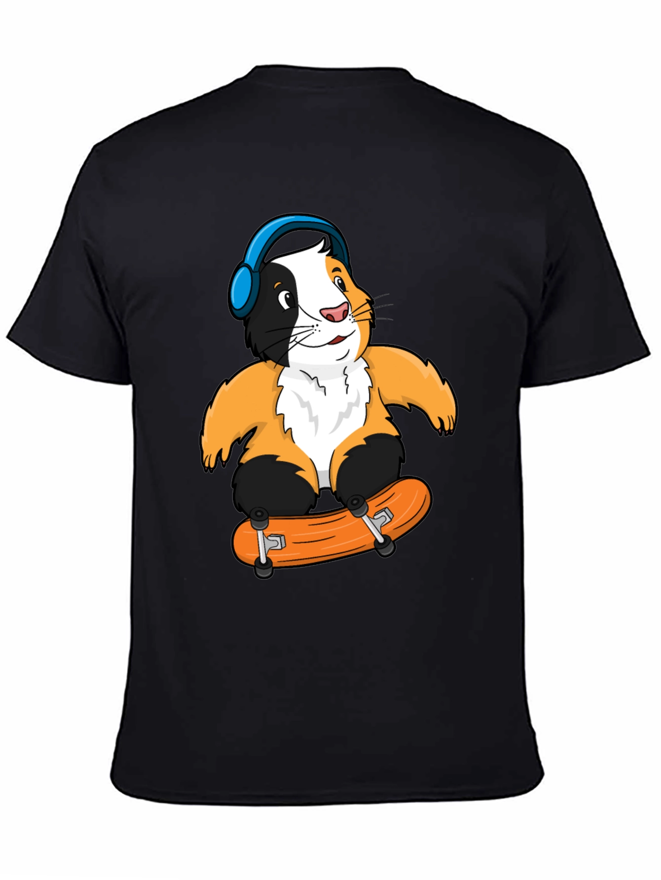 Guinea Pig Skateboarder T-Shirt