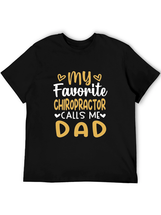 Chiropractor Dad T-Shirt - Gift for Fathers Day!