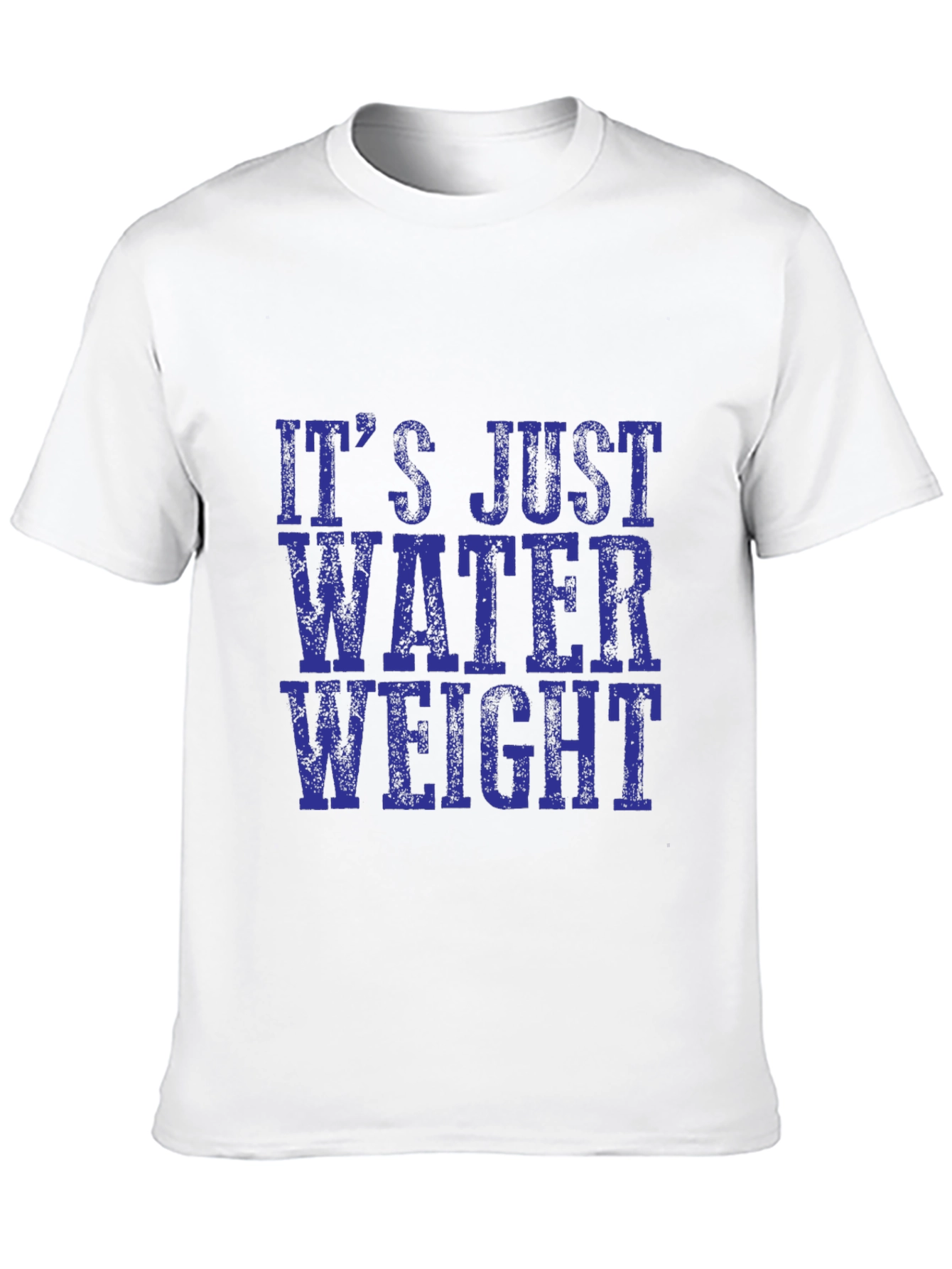 Its Just Water Weight Black T-Shirt