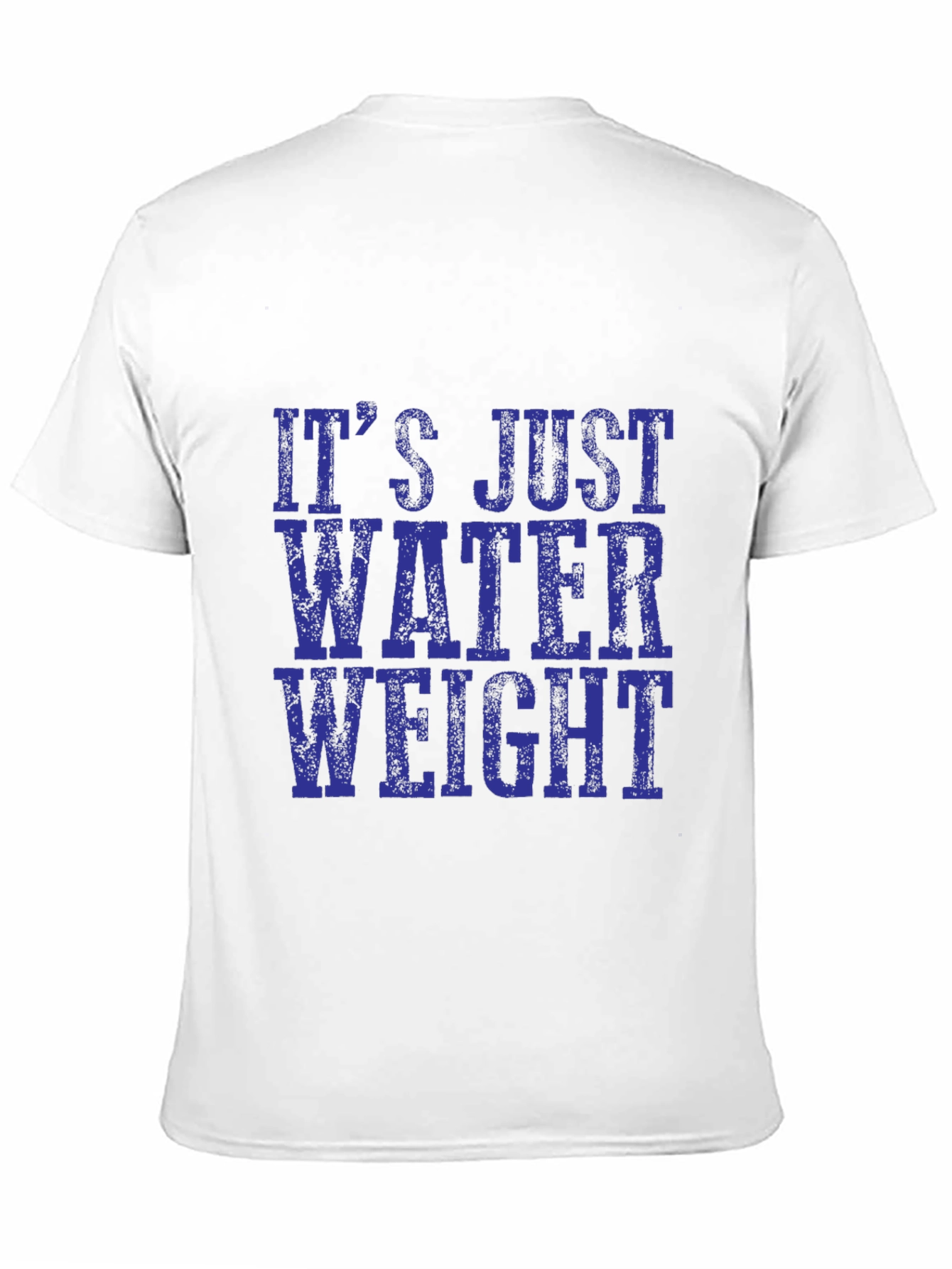 Its Just Water Weight Black T-Shirt