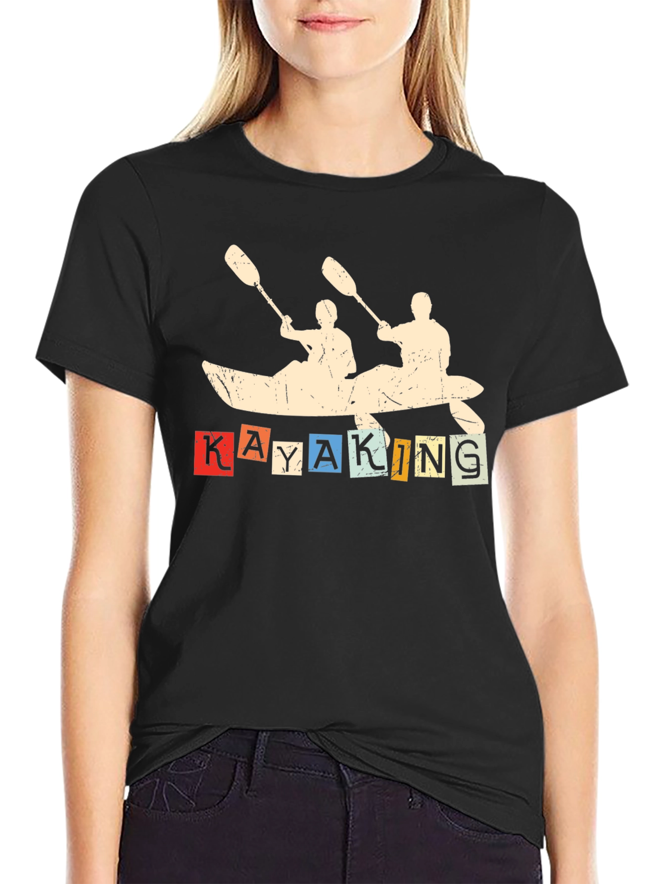 Kayaking Graphic Tee - Adventure Ready!