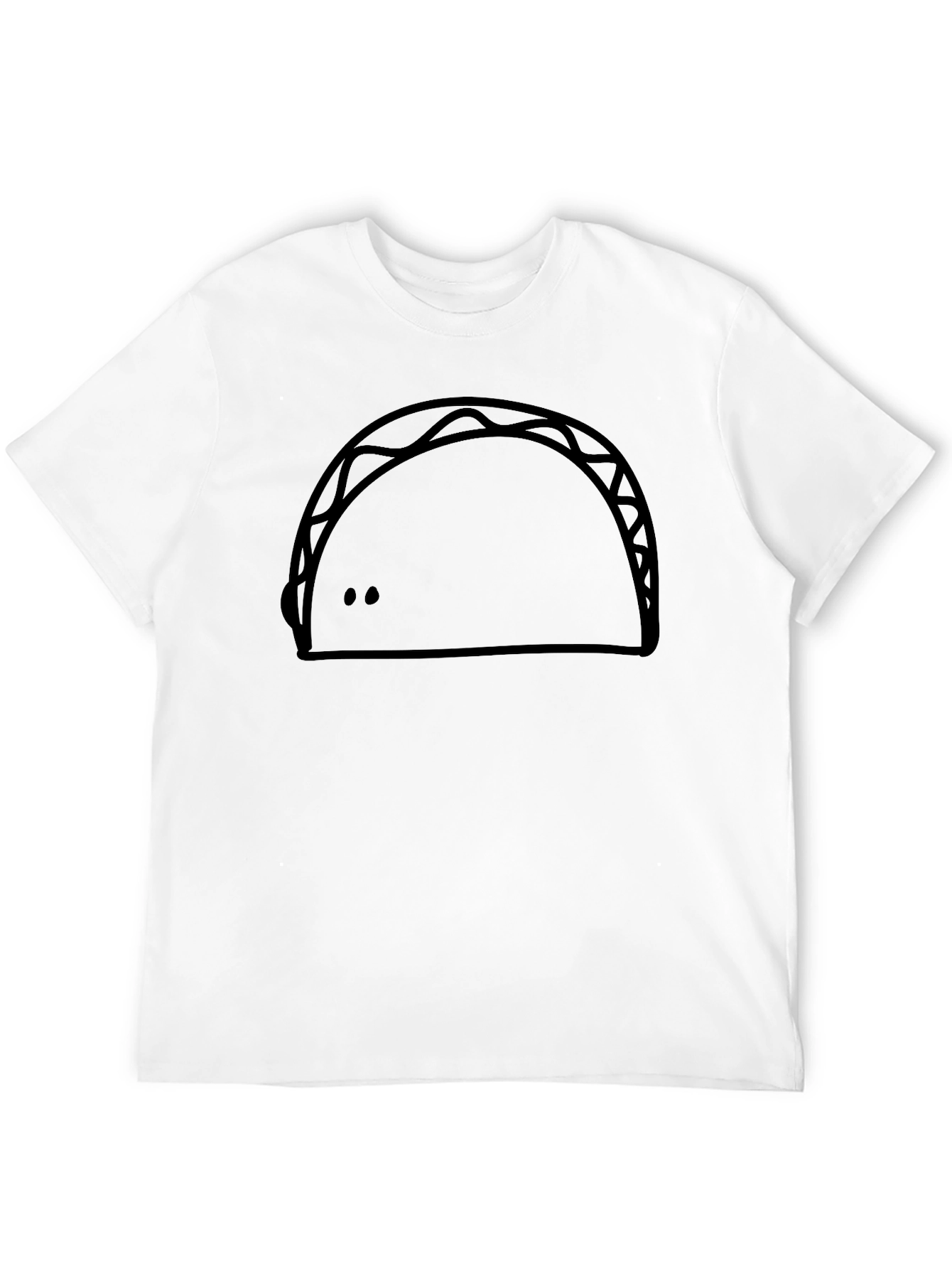 Funny Taco Graphic T-Shirt - Casual Style