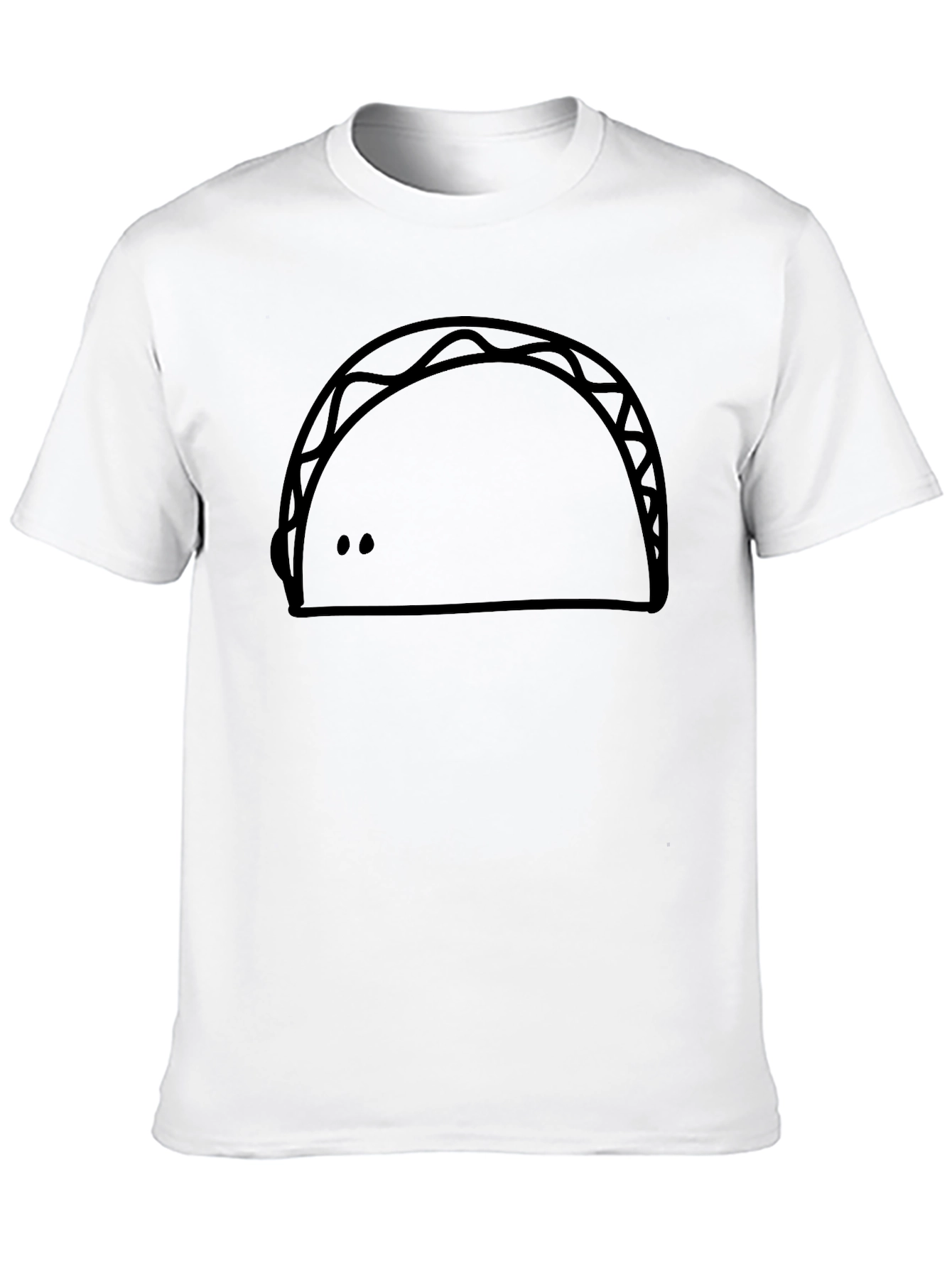 Funny Taco Graphic T-Shirt - Casual Style