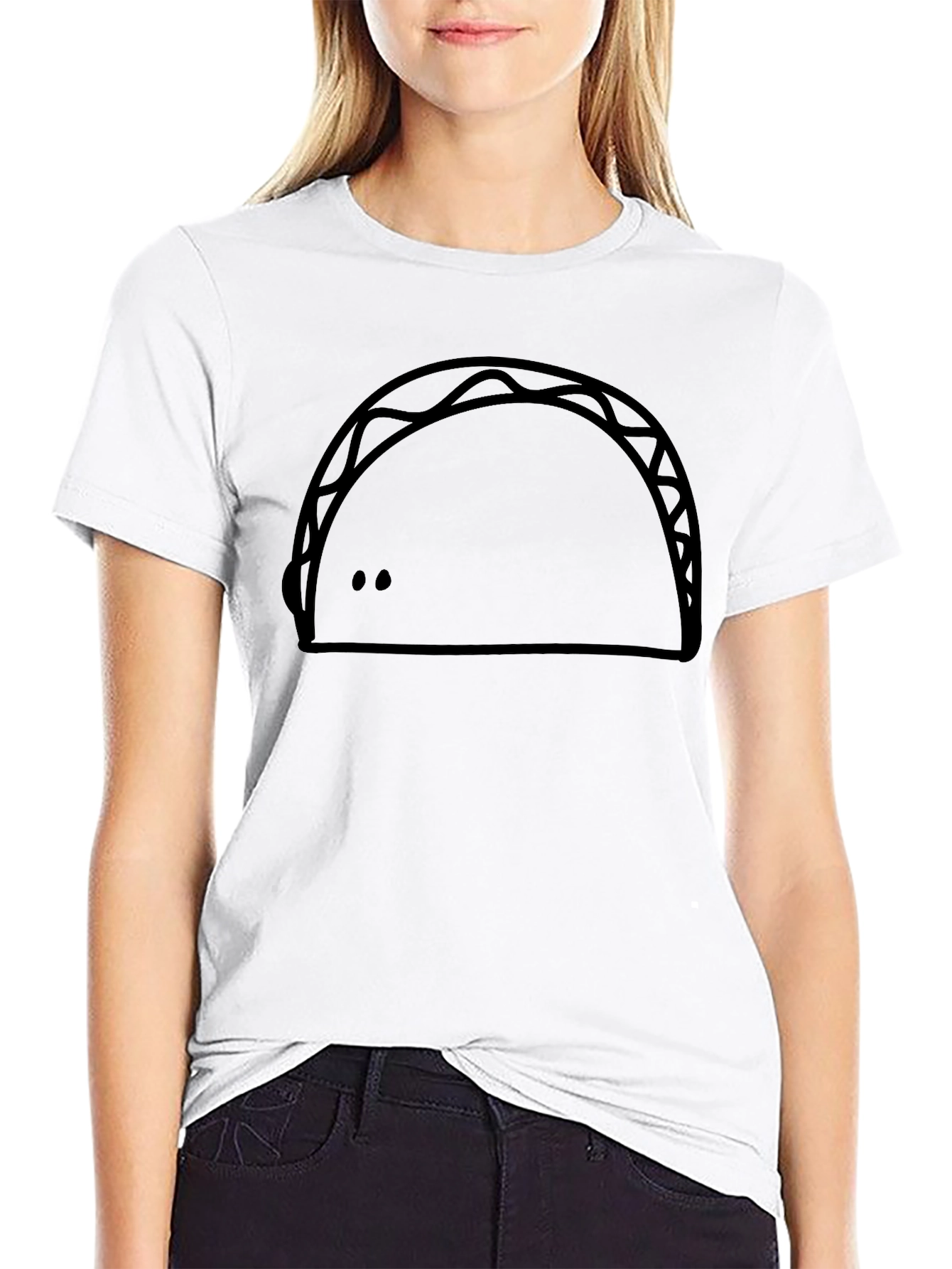 Funny Taco Graphic T-Shirt - Casual Style